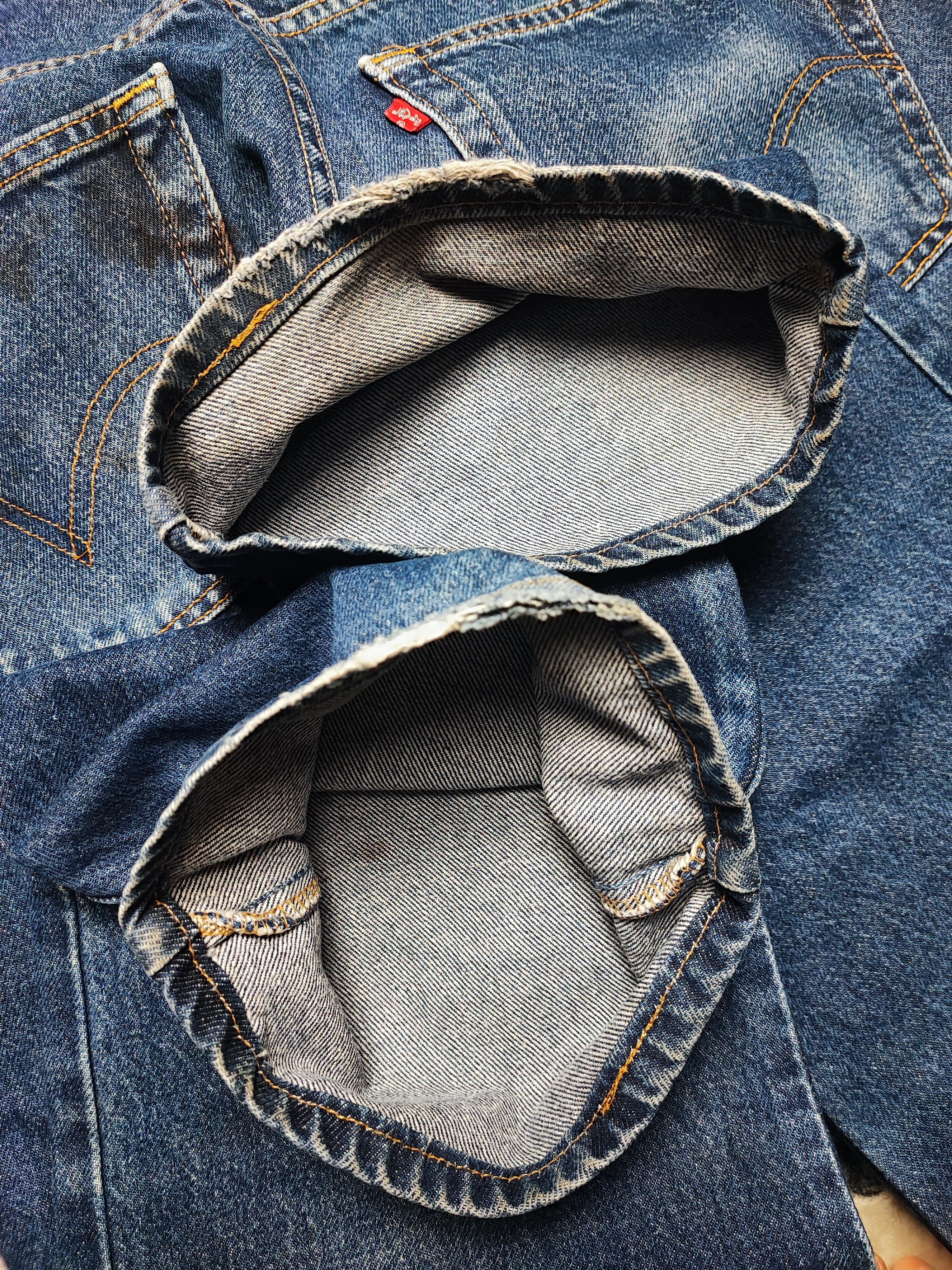 Levi's Vintage Levi's 517 Bootcut Baggy Faded Blue Flare W35X30 Size US 35 - 14 Thumbnail