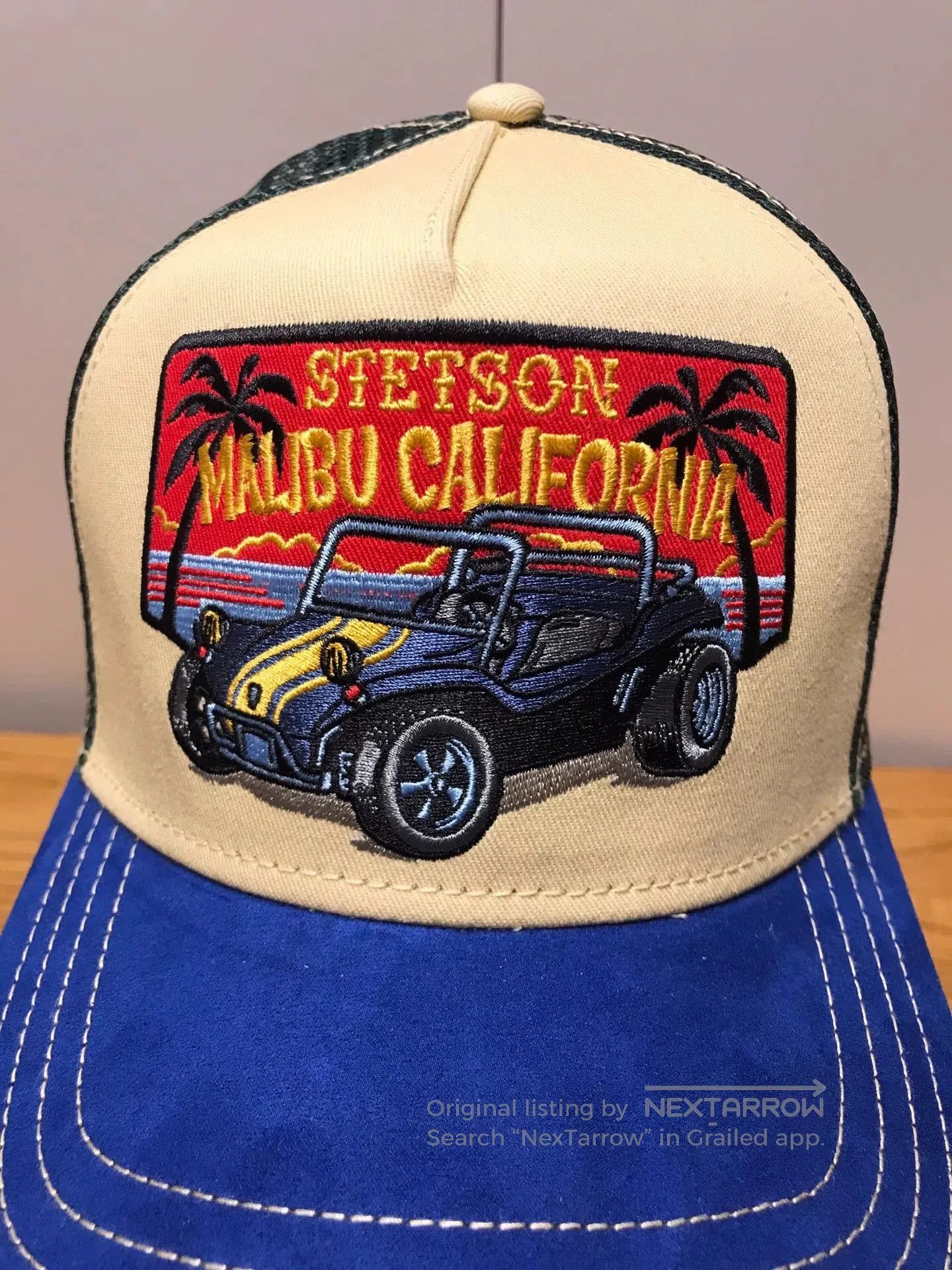 Stetson Stetson Malibu California Embroidered Trucker Cap. Size ONE SIZE - 5 Thumbnail