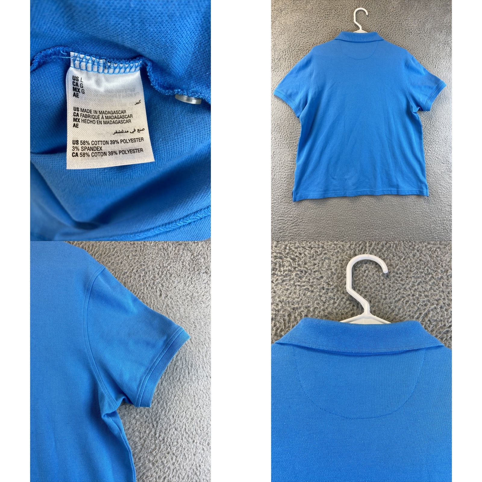 Club Room Club Room Golf Polo Shirt Blue Short Sleeve Size L Adult Regular American Mens Size US L / EU 52-54 / 3 - 8 Thumbnail
