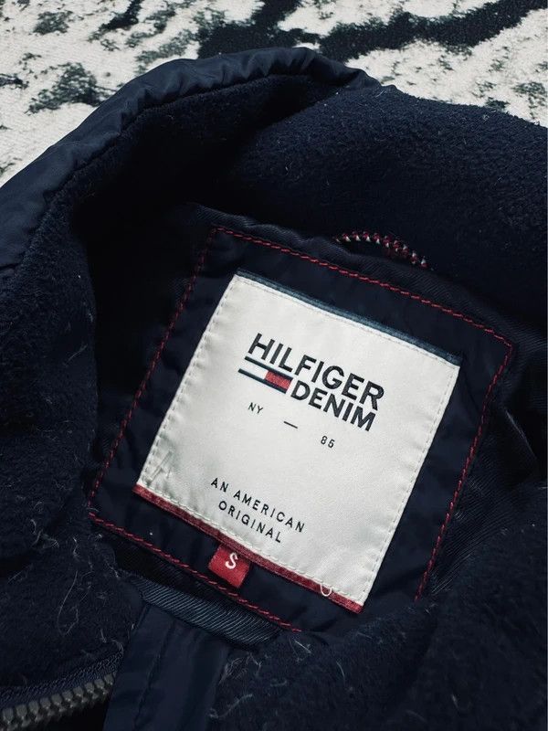 Tommy Hilfiger Tommy Hilfiger navy blue S logo down jacket Size S / US 4 / IT 40 - 5 Thumbnail