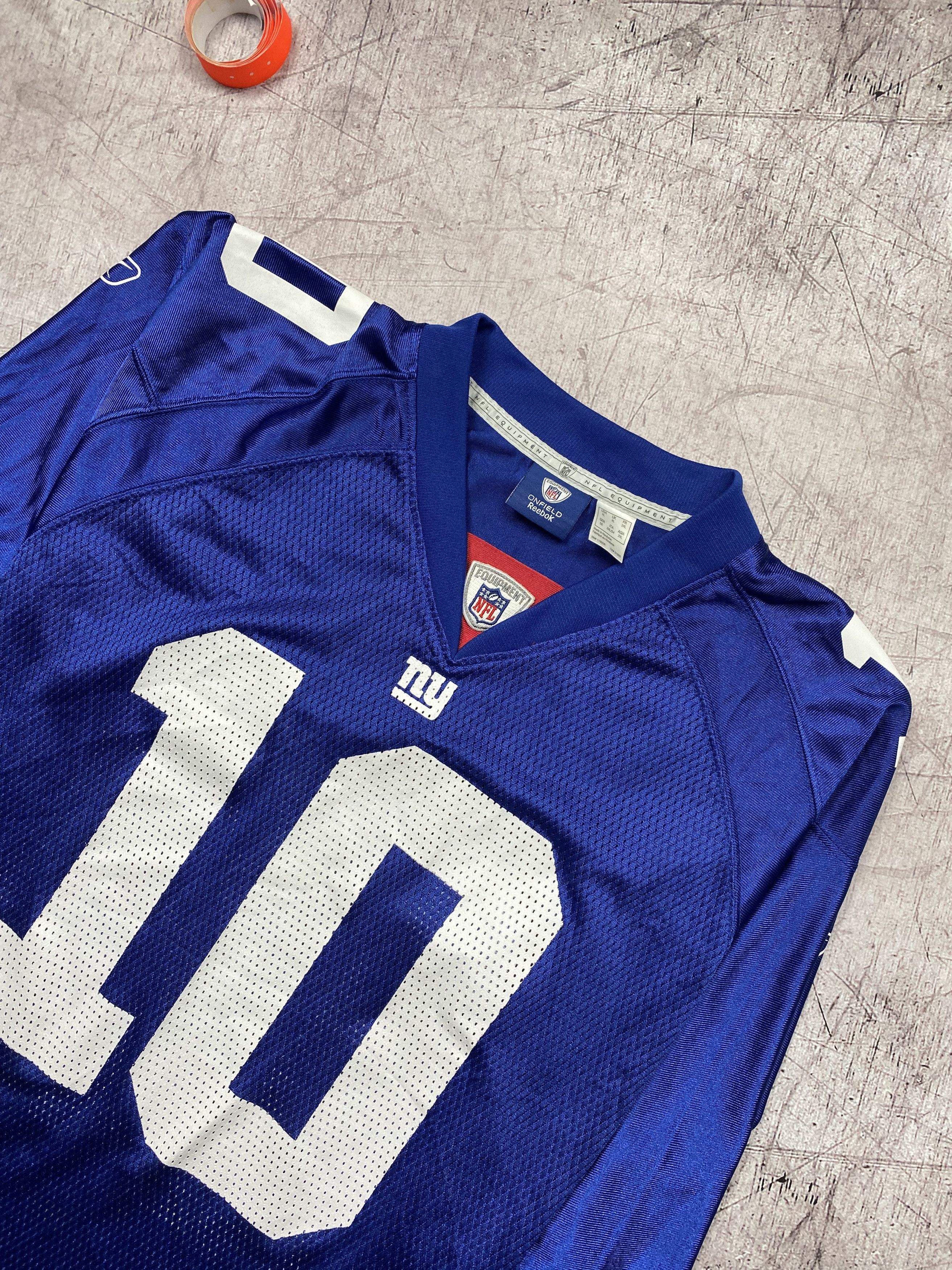 NFL × Reebok × Vintage NFL Reebok Vintage Manning Jersey T-Shirt Size US XL / EU 56 / 4 - 3 Thumbnail