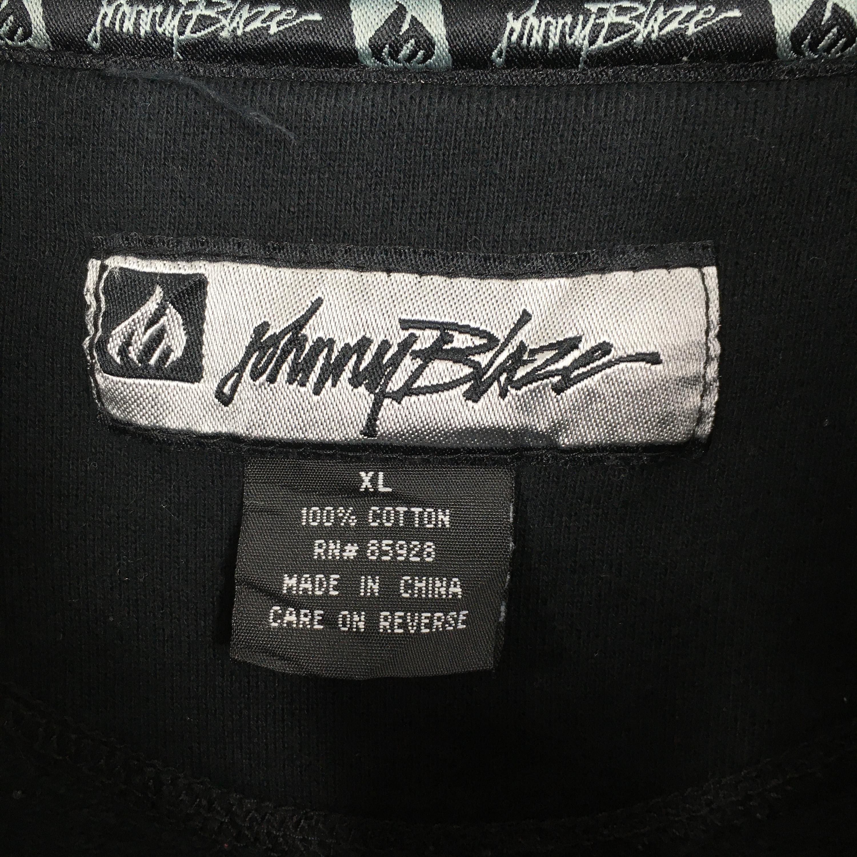 Other Vintage 90s Johnny Blaze Baggy Zipper Sweatshirt XLarge Size US XL / EU 56 / 4 - 5 Thumbnail
