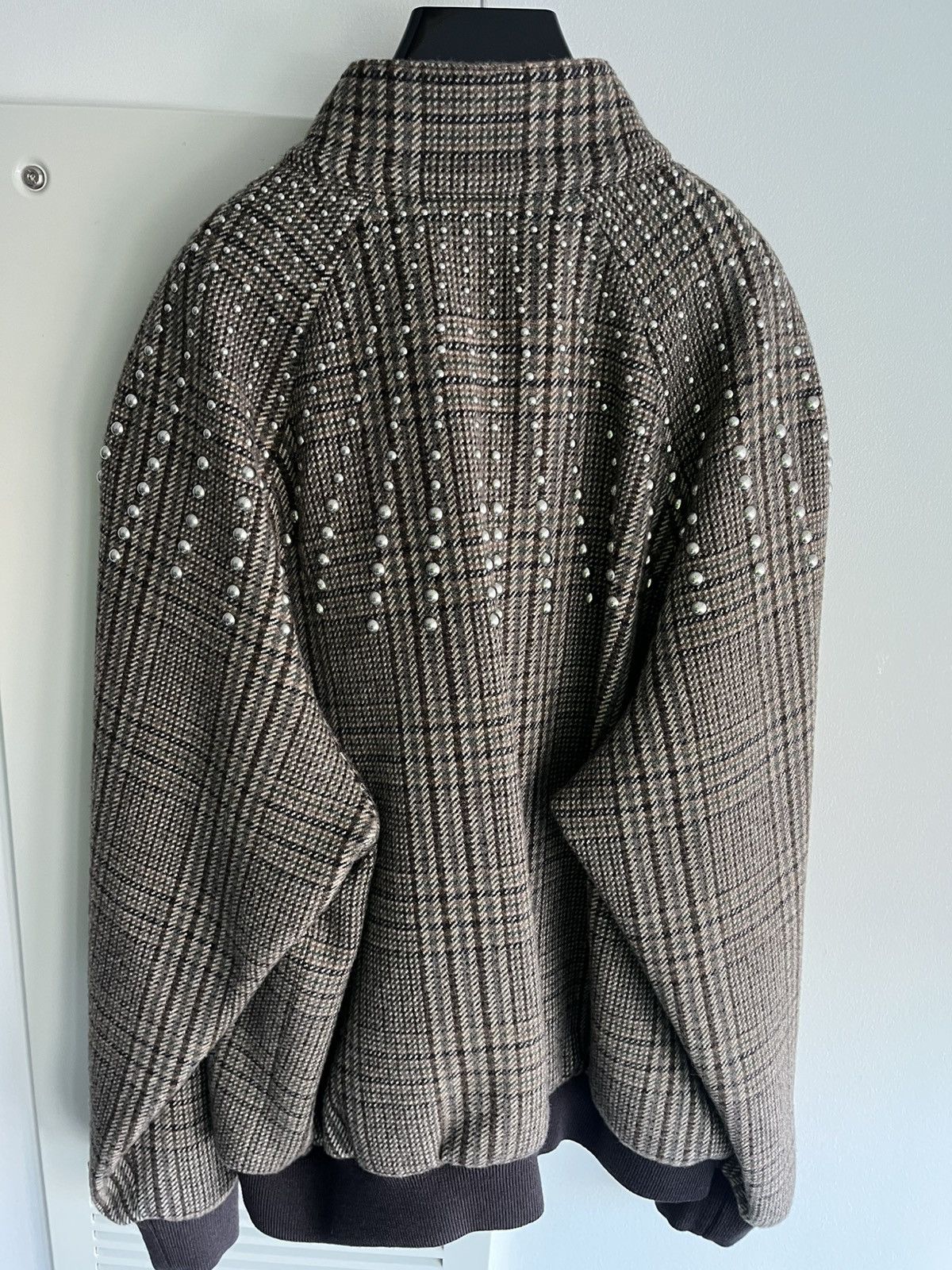 Celine × Hedi Slimane $5k Value Super Runway Celine Hedi Slimane Studded Teddy Size US XL / EU 56 / 4 - 4 Thumbnail