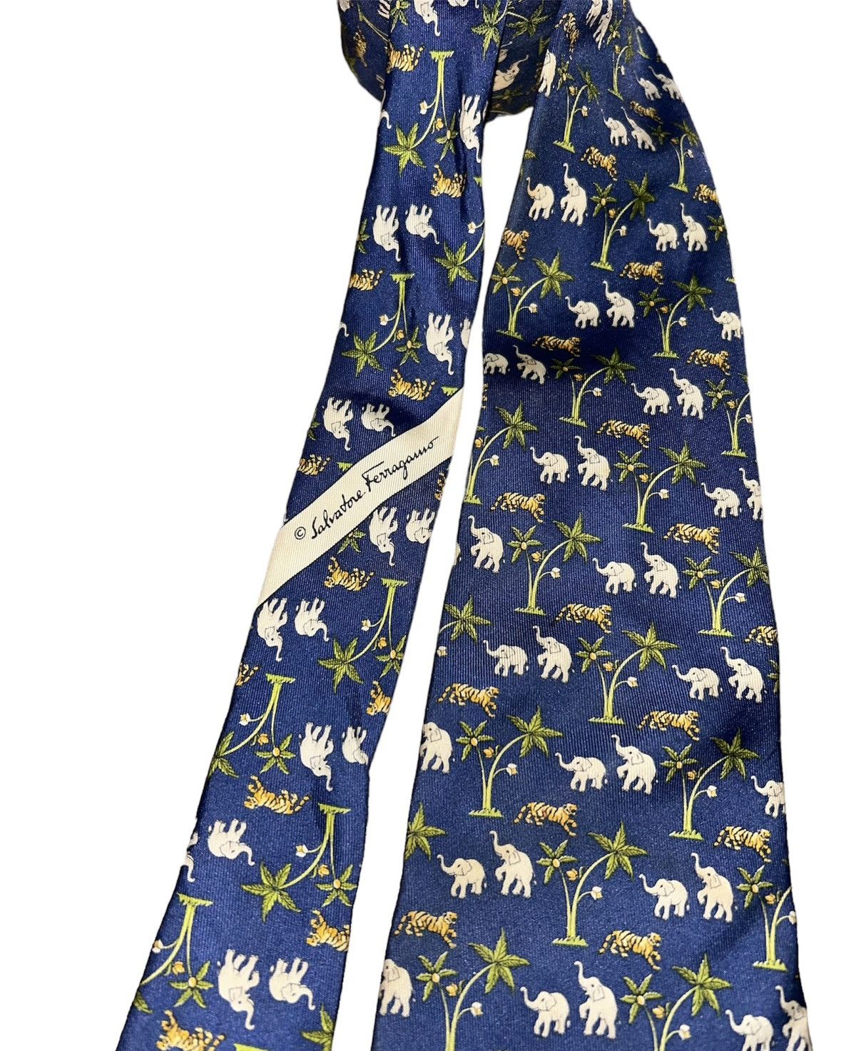 Salvatore Ferragamo Salvatore Ferragamo Tie Size ONE SIZE - 2 Thumbnail
