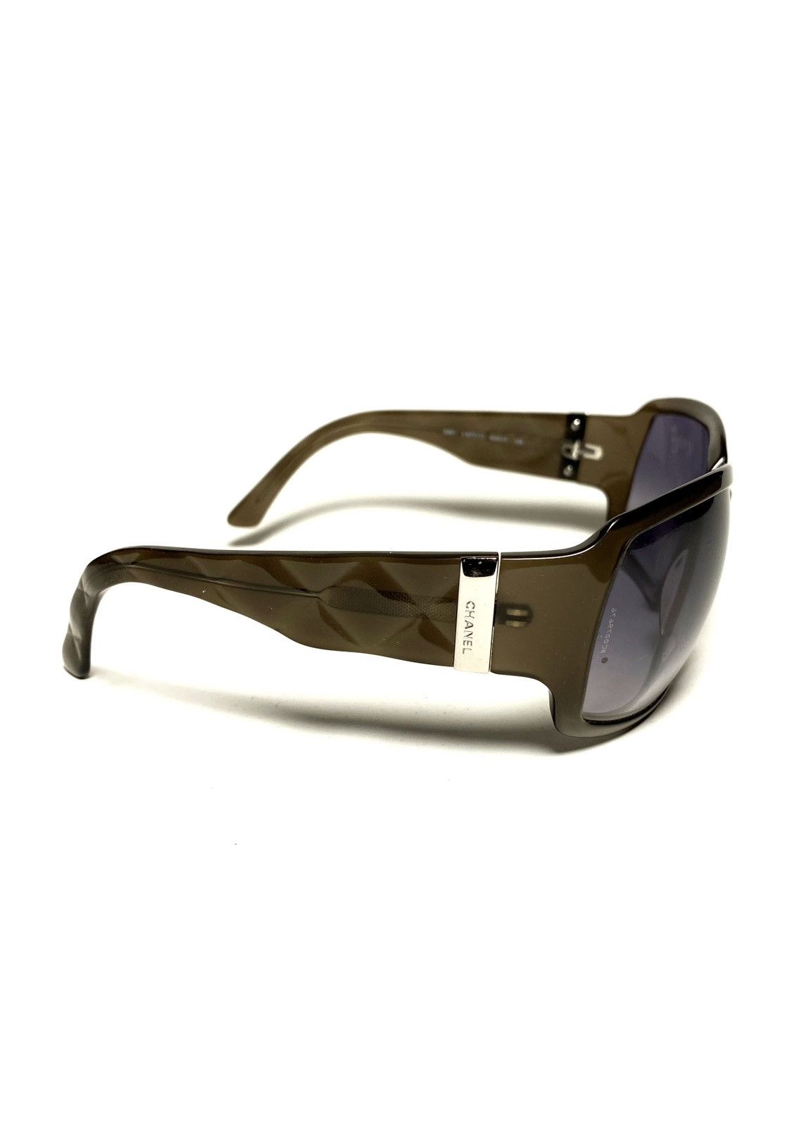 Chanel × Vintage Silver Logo Vintage Chanel Sunglasses Size ONE SIZE - 5 Thumbnail