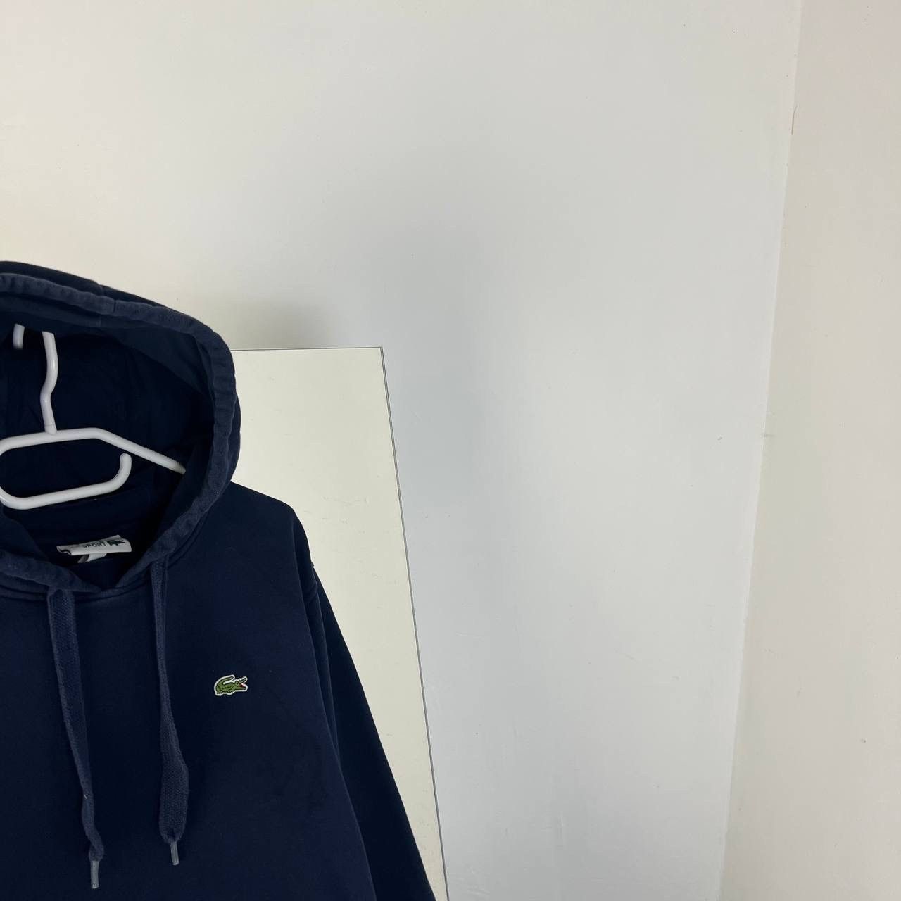 Lacoste Vintage Y2K Lacoste Mini Logo Oversized Hoodie Size US XL / EU 56 / 4 - 2 Thumbnail