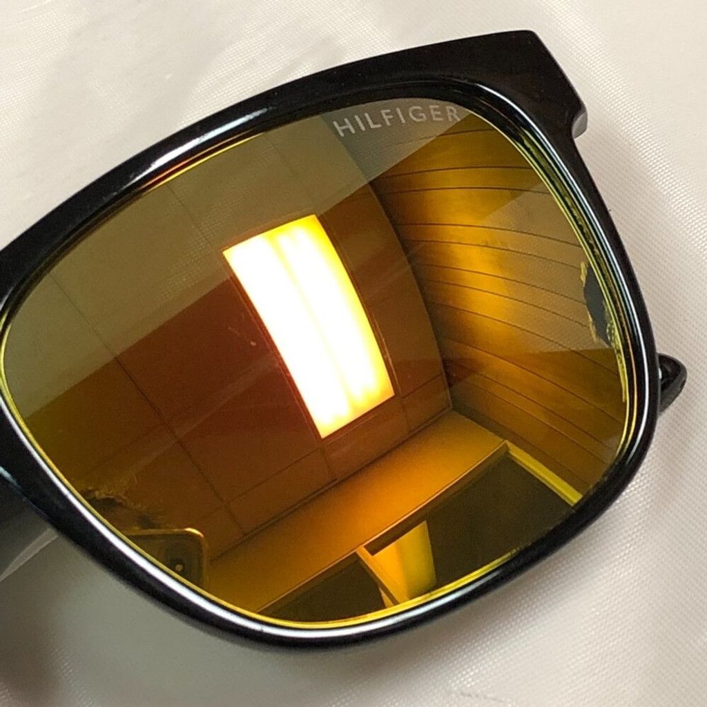 Tommy Hilfiger Tommy Hilfiger Black Round Frame Sunglasses Size ONE SIZE - 5 Thumbnail