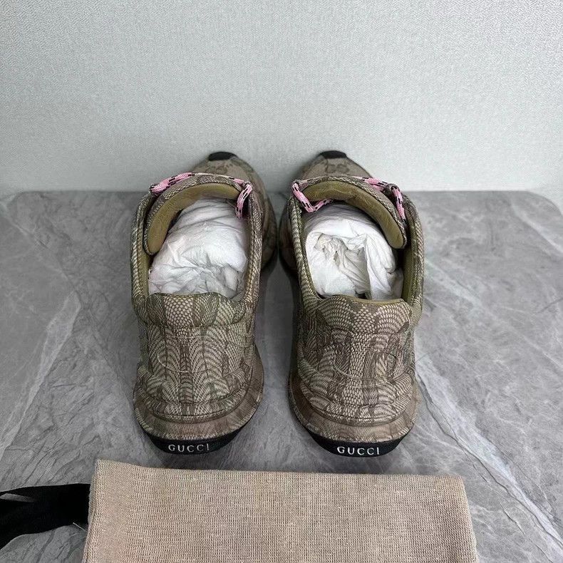 Gucci Gucci RUN Low Top Casual Sneakers-2505 Size US 5.5 / EU 38 - 4 Thumbnail