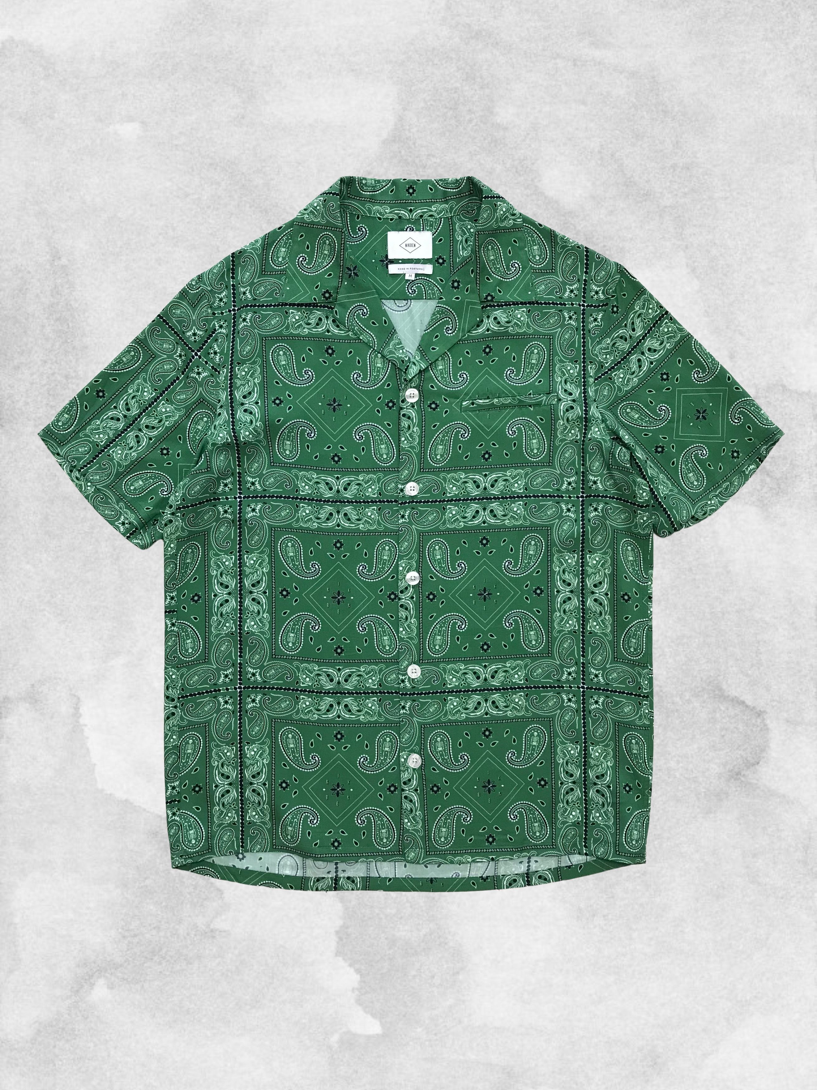 Other NIKBEN El Pino Shirt Viscose Bandana Paisley All Over Print Size US M / EU 48-50 / 2 - 2 Thumbnail