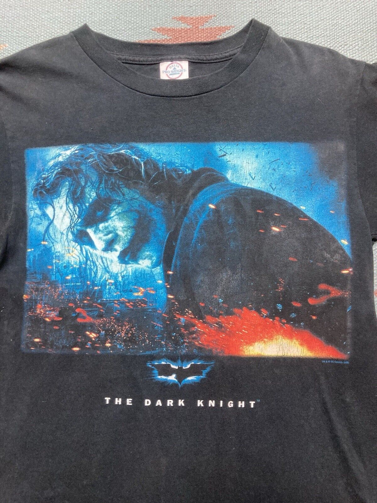 Batman t shirt the dark knight 2008 joker heath ledger small