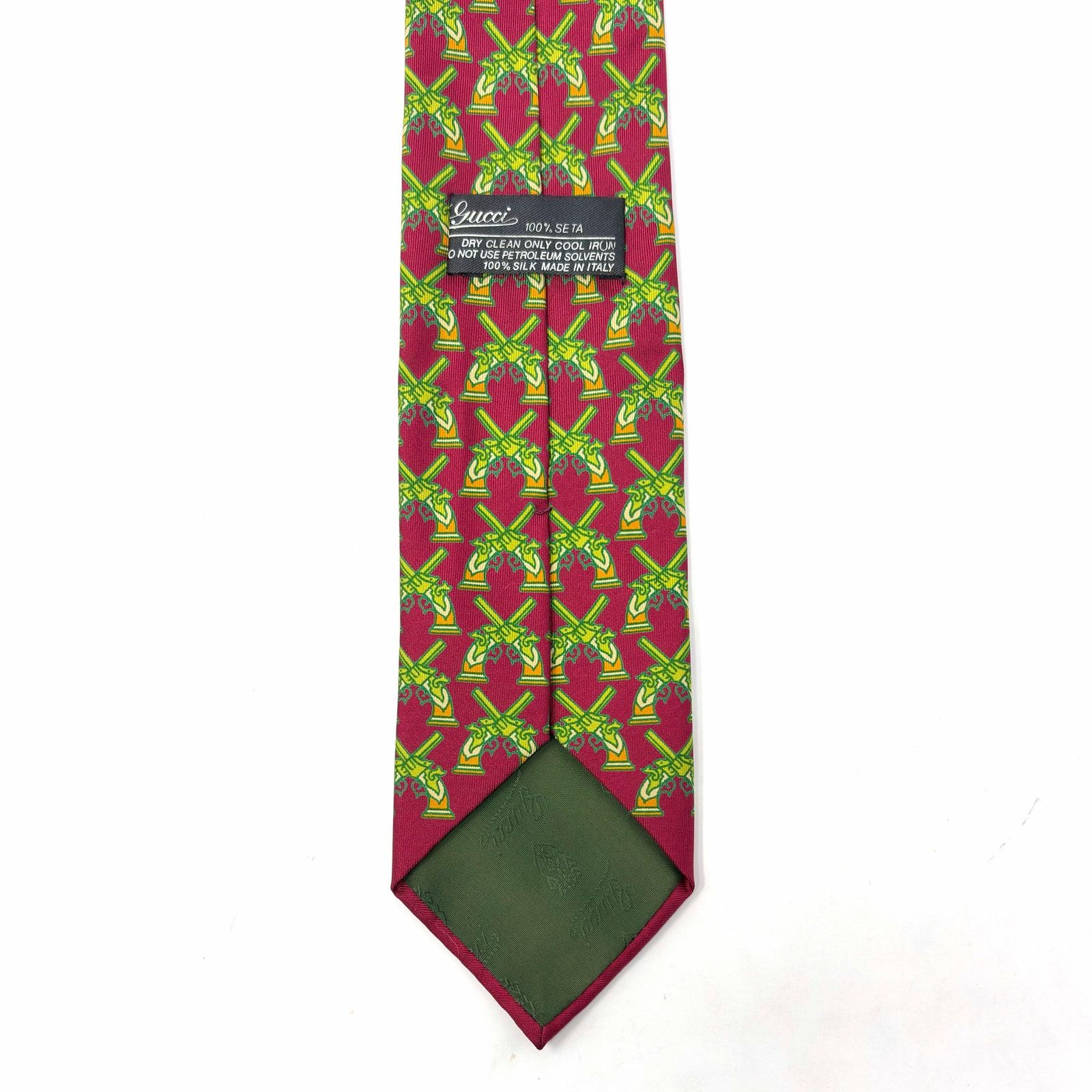 Gucci Gucci Vintage ‘Pistol’ Tie Size ONE SIZE - 5 Thumbnail