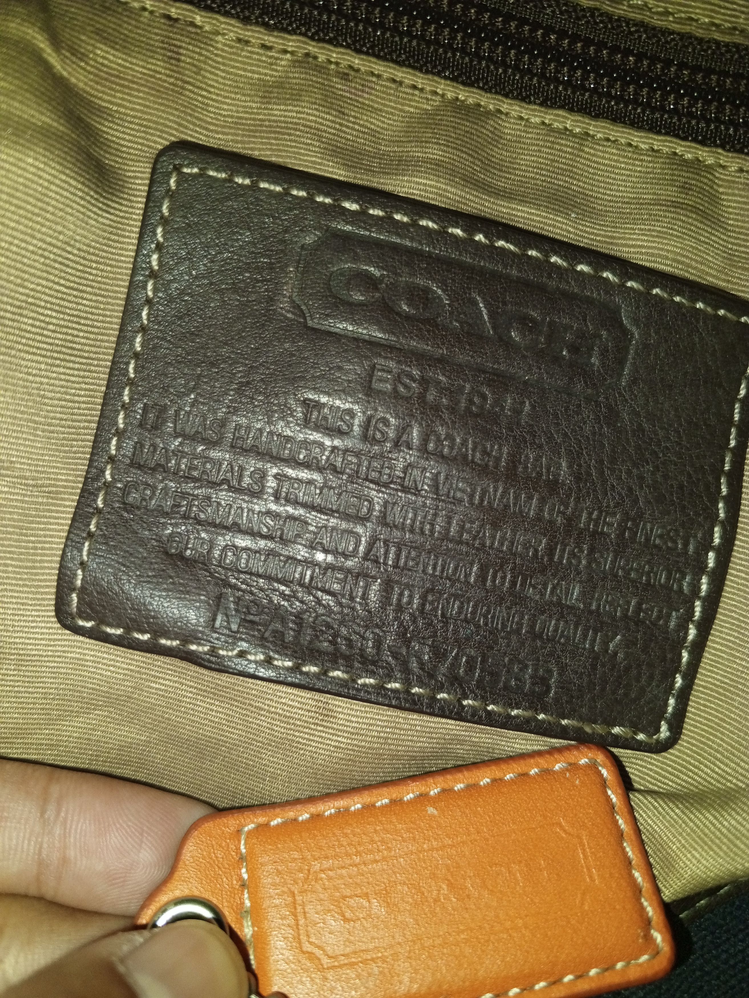 Coach COACH EST.1941 CANVAS TOTE BAG Size ONE SIZE - 12 Thumbnail