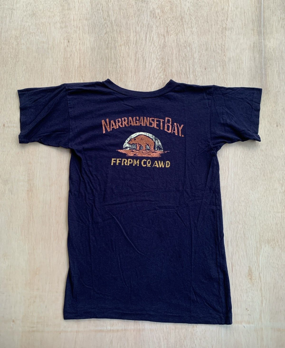 45rpm × Hysteric Glamour × Japanese Brand 45Rpm Narraganset Bay Tshirt Size US M / EU 48-50 / 2 - 1 Thumbnail