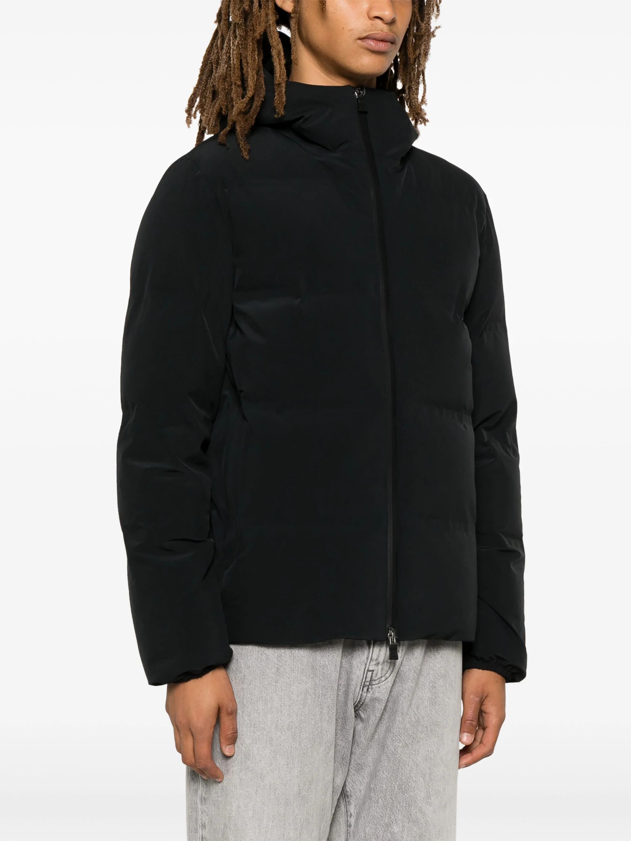 Herno o1s22i1n1024 Short Down Jacket in Black Size US M / EU 48-50 / 2 - 3 Thumbnail