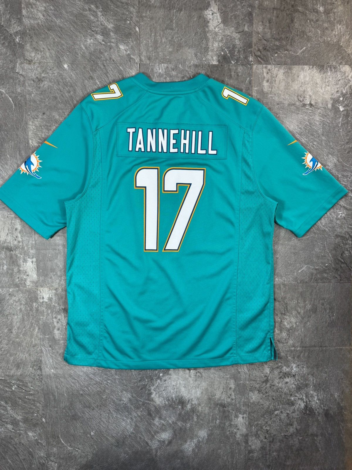 Nike Nike Miami Dolphins NFL Ryan Tannehill #17 Home Jersey Size US L / EU 52-54 / 3 - 6 Thumbnail
