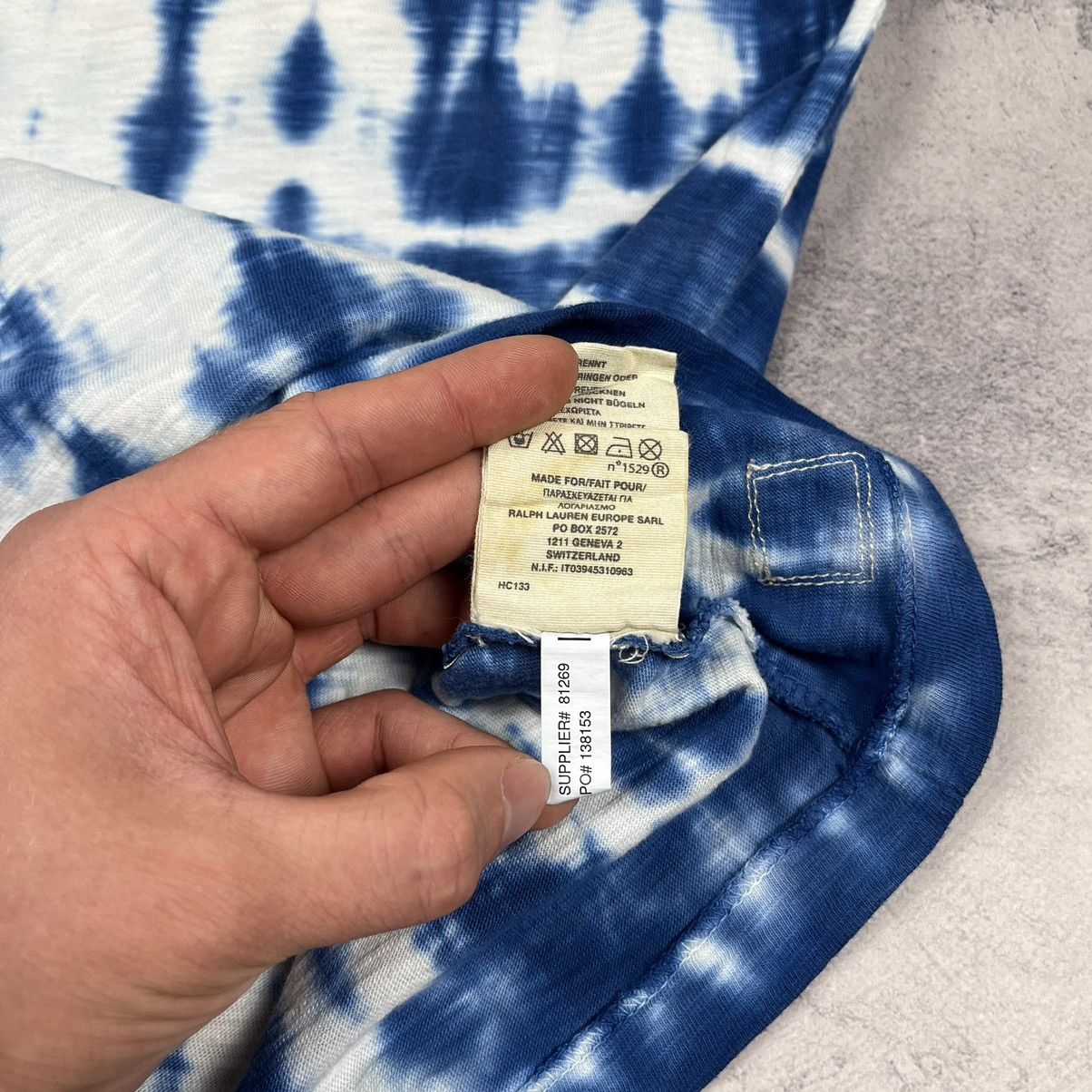 Polo Ralph Lauren Vintage Ralph Lauren Indians big logo tie dye tee 90’s Size US M / EU 48-50 / 2 - 16 Thumbnail