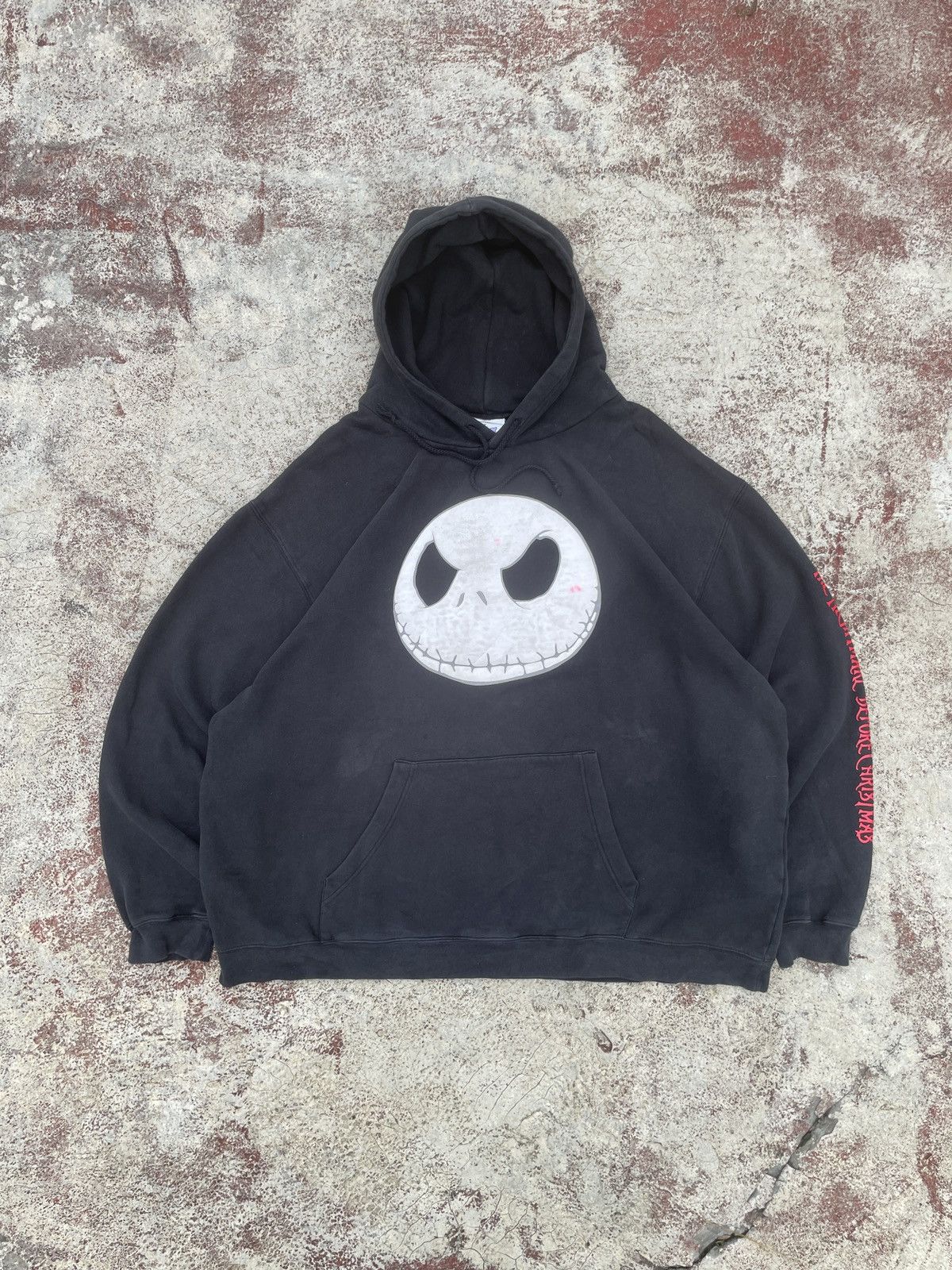 Vintage Horror Tim Burton's The Nightmare Before Christmas Hoodies Size US XL / EU 56 / 4 - 2 Thumbnail