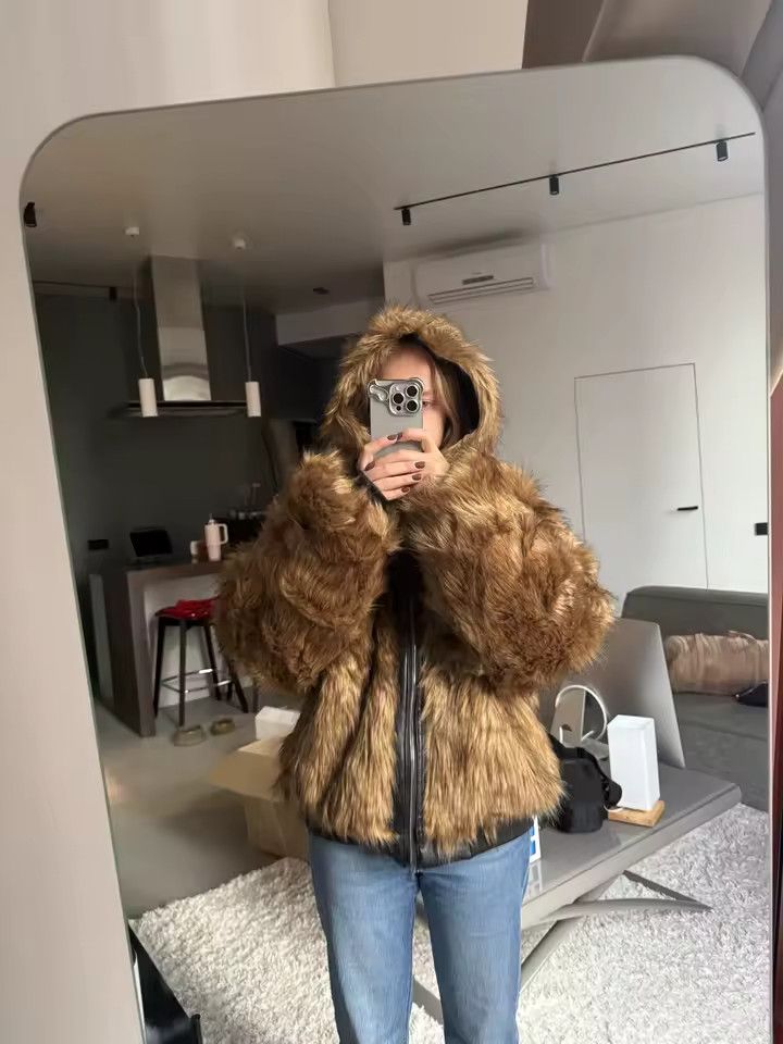 Japanese Brand Padded Jackets PU Leather Reversible Faux Fur Size S / US 4 / IT 40 - 6 Thumbnail