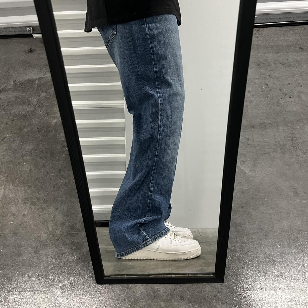 Levi's × Vintage Vintage Y2K Baggy Levis Bootcut Medium Wash Denim jeans! Size US 36 / EU 52 - 2 Thumbnail