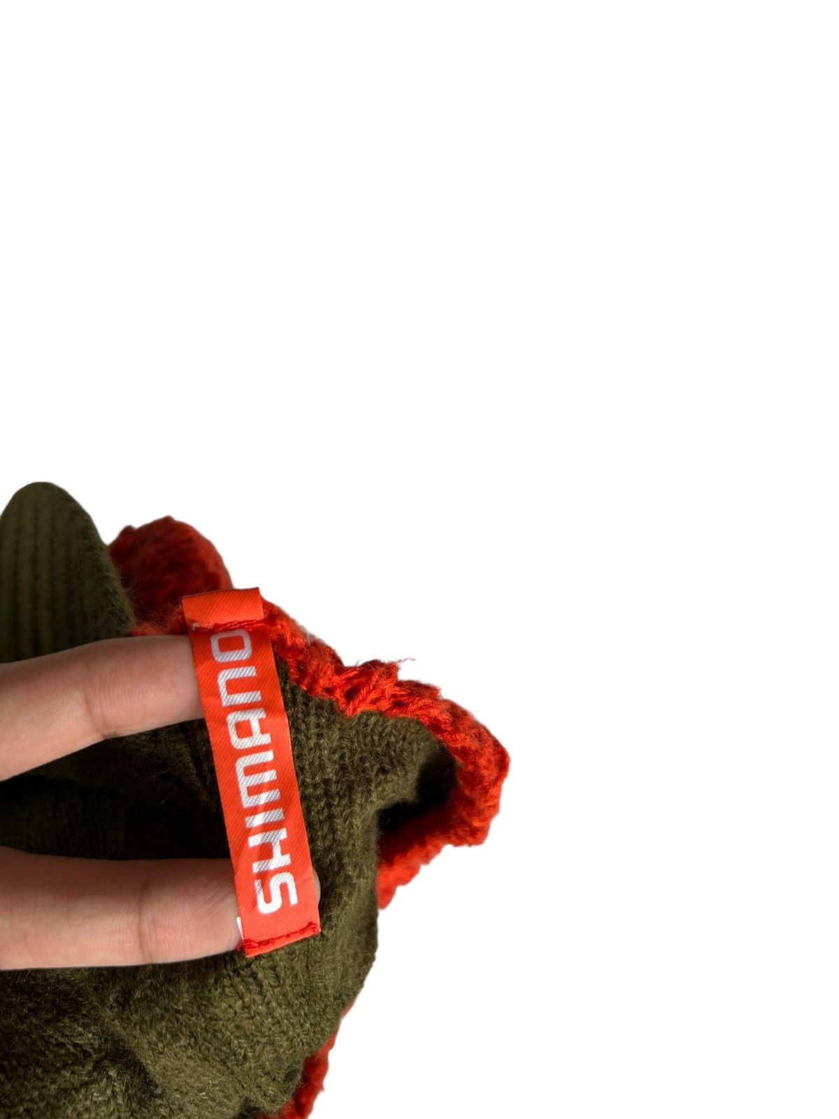 Japanese Brand Shimano Orange Japanese Brand Knitted Hats Size ONE SIZE - 5 Thumbnail