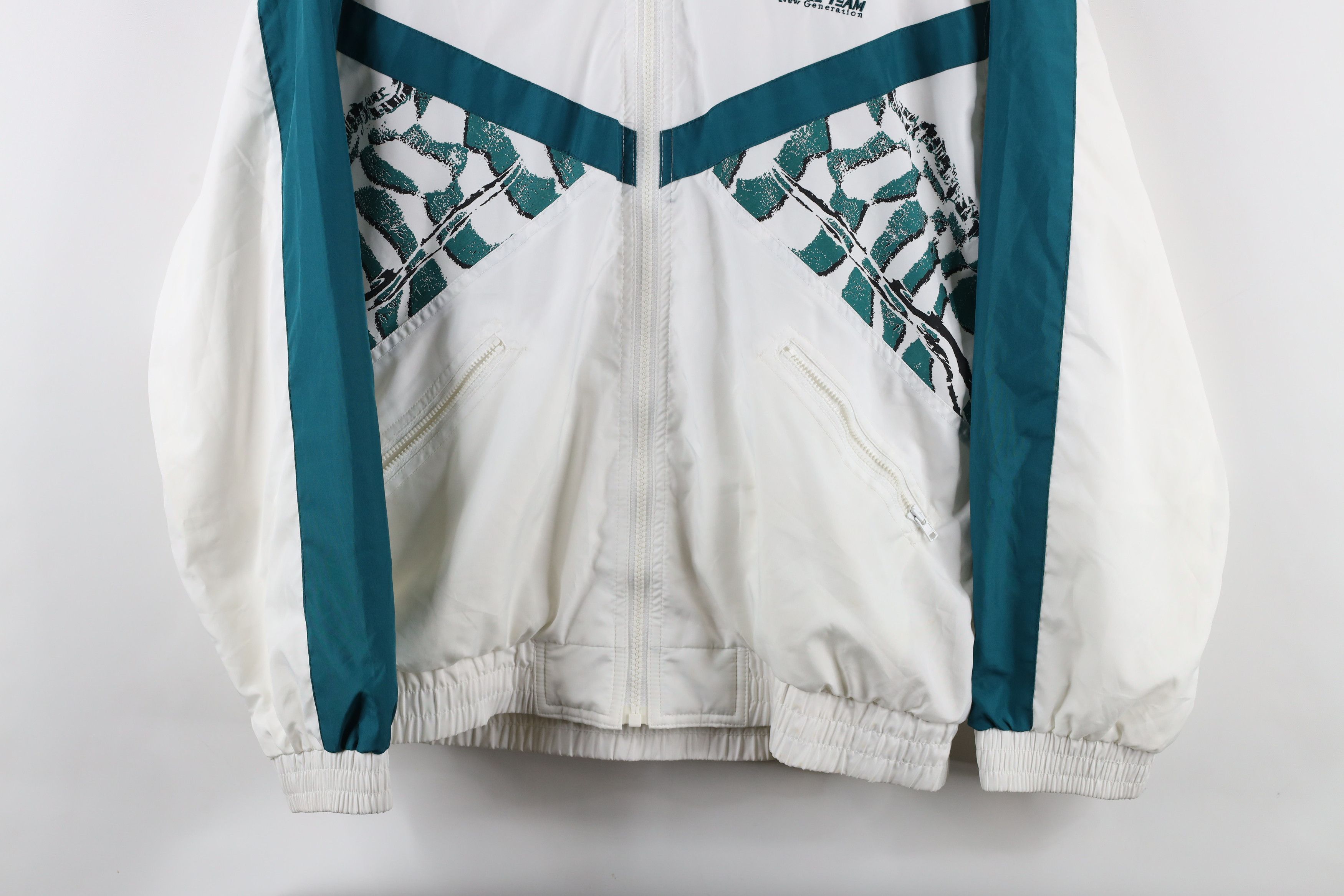 Vintage Vintage 90s Streetwear French Freedom Windbreaker Jacket Size L / US 10 / IT 46 - 3 Thumbnail