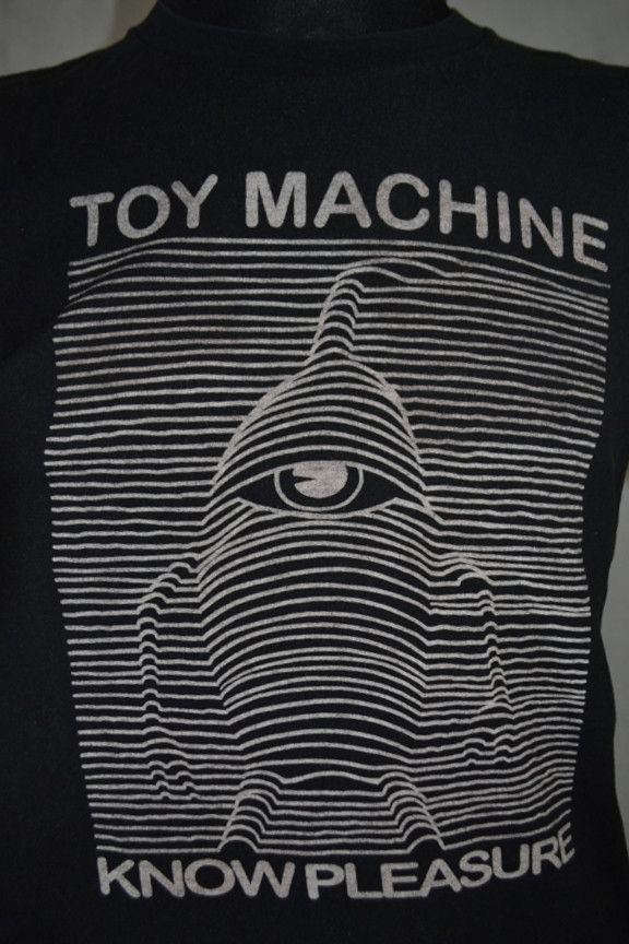 Girl Skateboards × Toy Machine × Vintage Toy Machine Know Pleasure Skateboard tee M Size US M / EU 48-50 / 2 - 4 Thumbnail