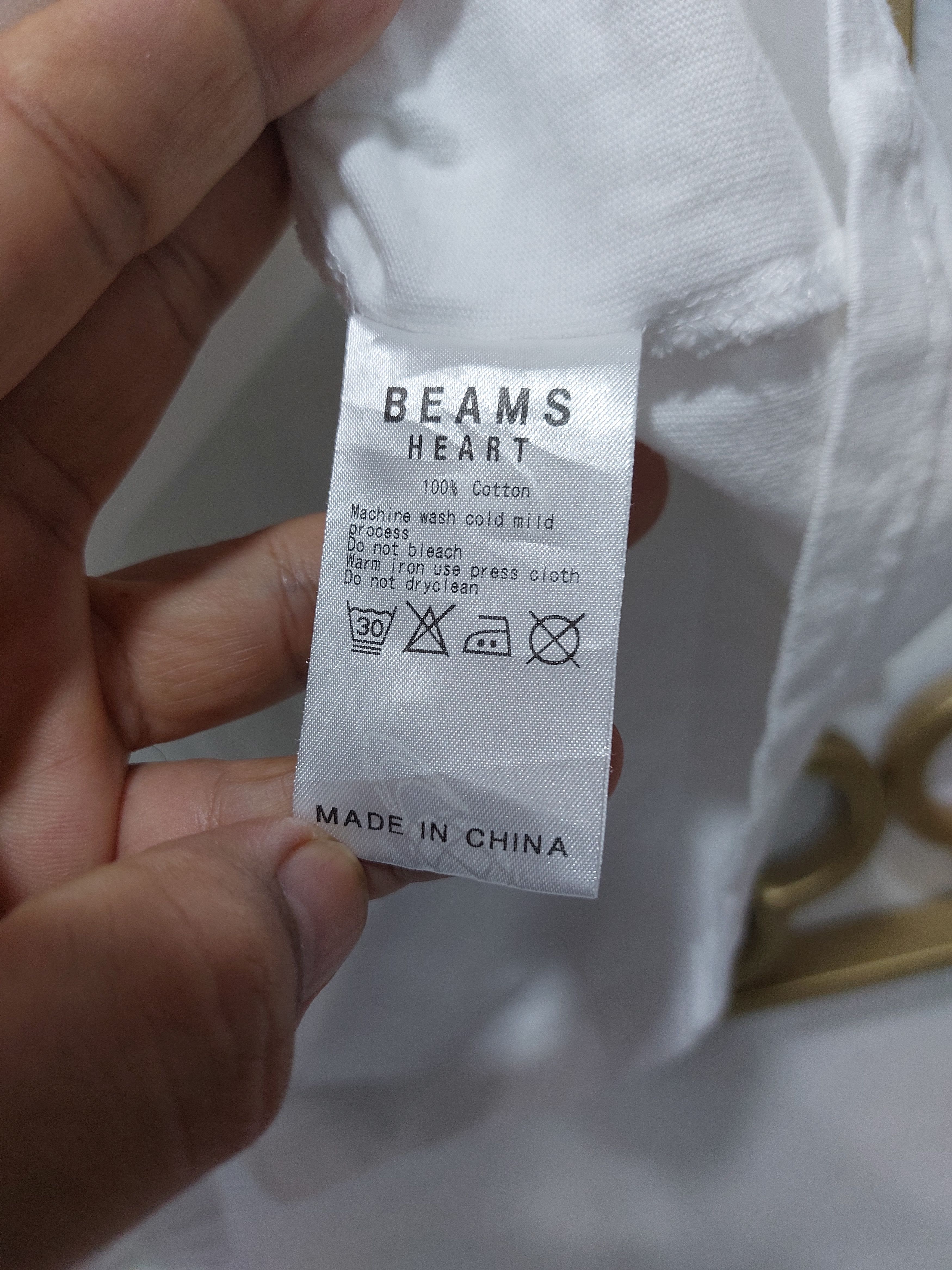 Beams Plus × Japanese Brand BEAMS HEARTS SKULL TEE Size US S / EU 44-46 / 1 - 8 Thumbnail