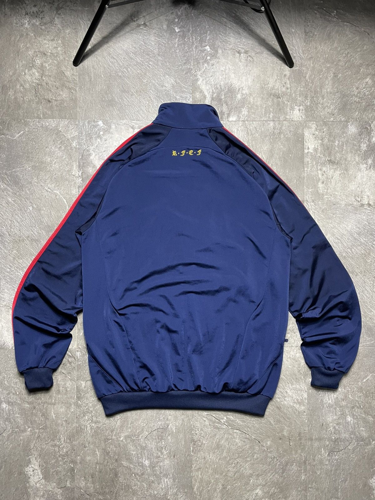 Adidas Vintage 90s Adidas Spain National Team Football Track Suit Size US L / EU 52-54 / 3 - 3 Thumbnail