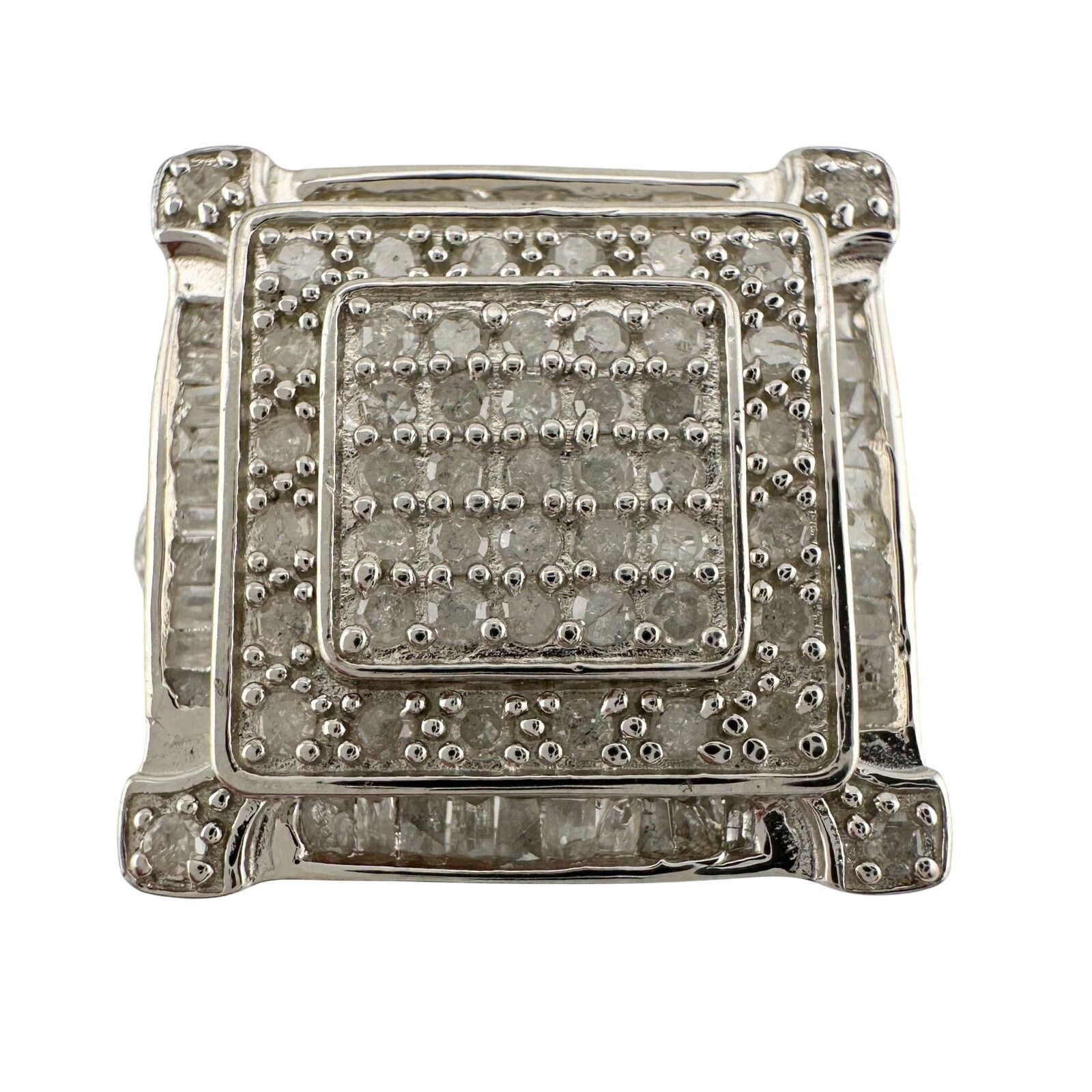 Other Elegant Princess Cut 1.00 Carat Diamond Ring - Size 7.25 Size ONE SIZE - 1 Thumbnail