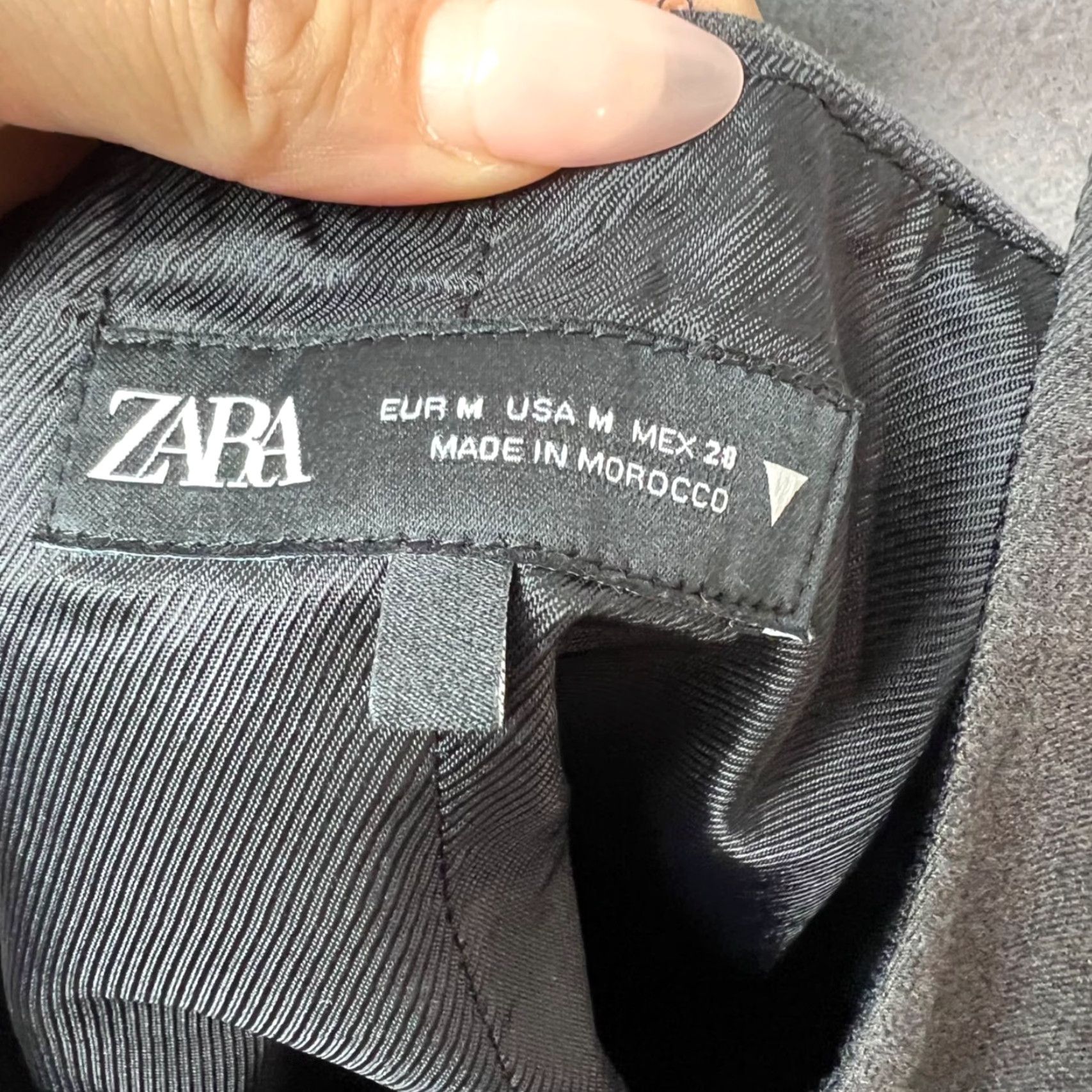 Zara Zara Womens Gray Halter Vest With Bow Closures Tank Sleeveless M Size M / US 6-8 / IT 42-44 - 3 Thumbnail