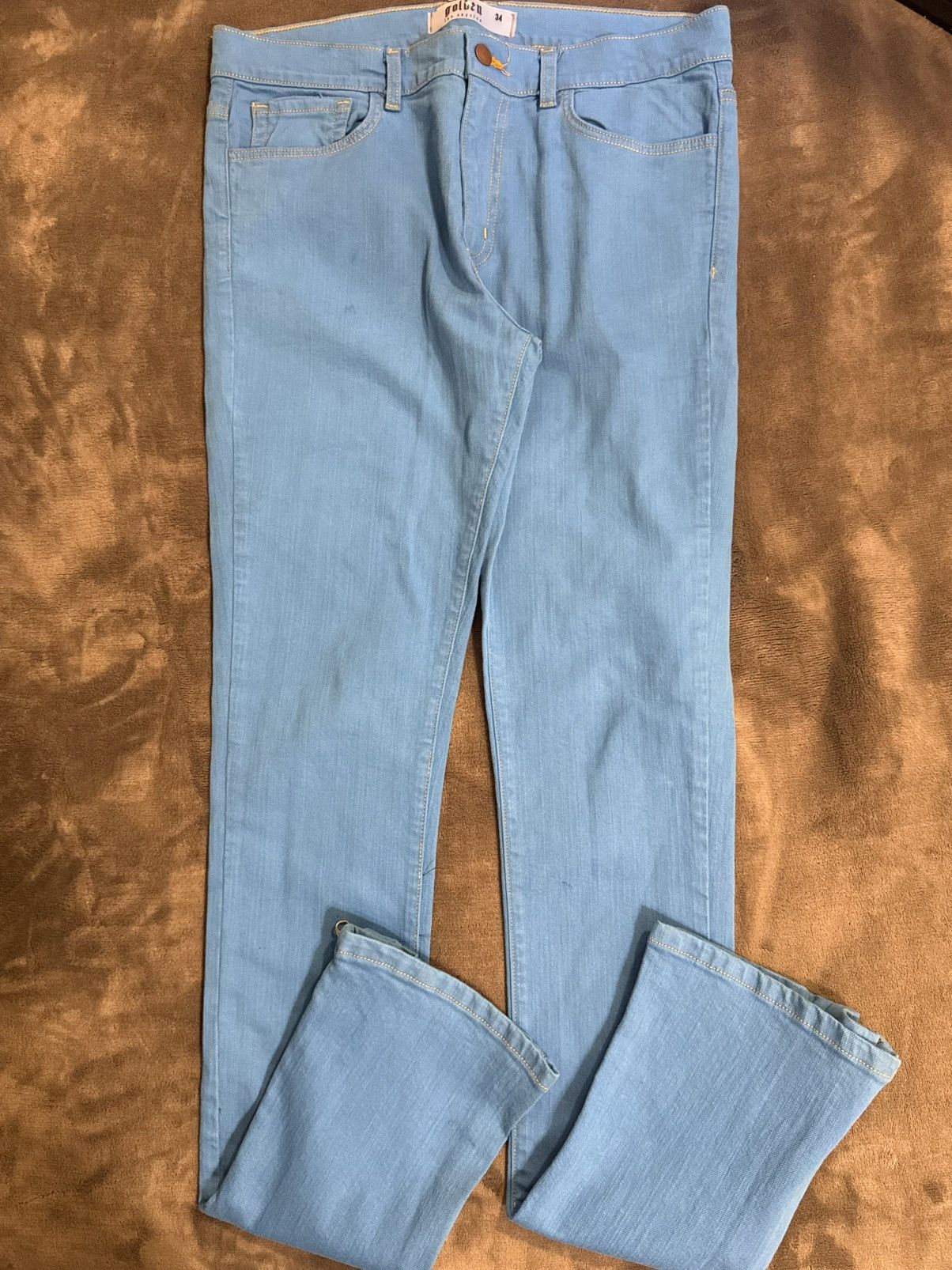 Other Golden Los Angeles light wash denim jeans Size 34" Size US 34 / EU 50 - 1 Thumbnail