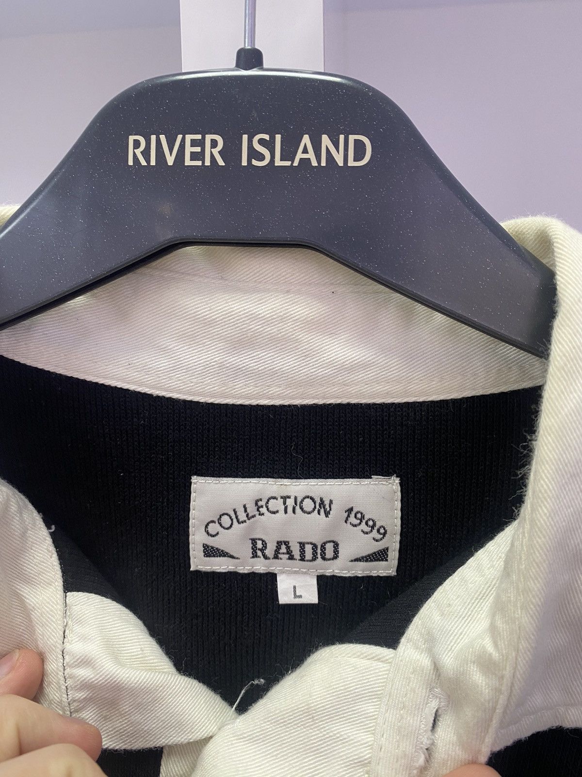 Designer × Vintage Vintage ATP Tour Rado Long Sleeve Rugby Size US L / EU 52-54 / 3 - 8 Thumbnail