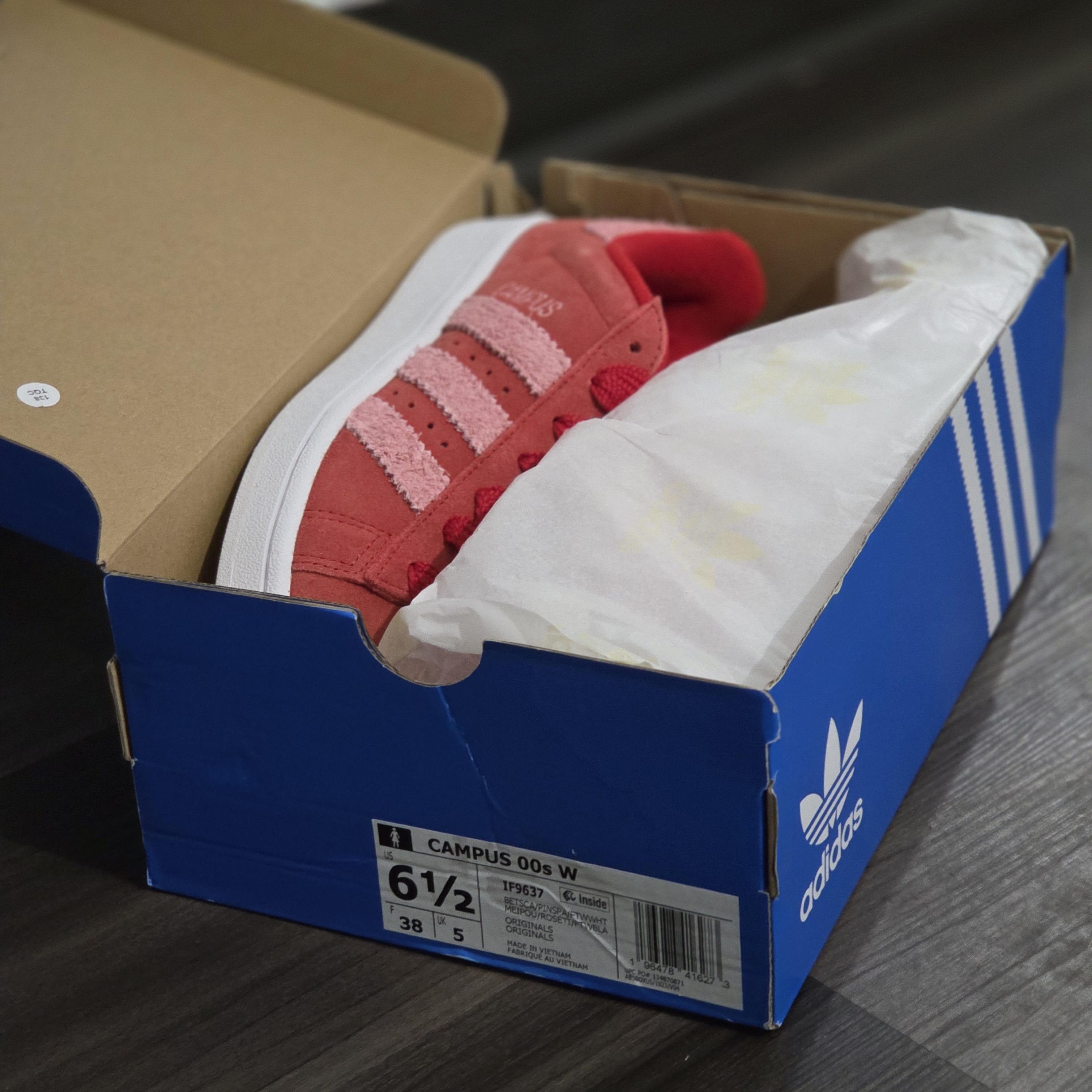 Adidas Adidas Campus 00s -Scarlet Pink Spark Red Women's--Size 6.5 Size US 6.5 / IT 36.5 - 17 Thumbnail