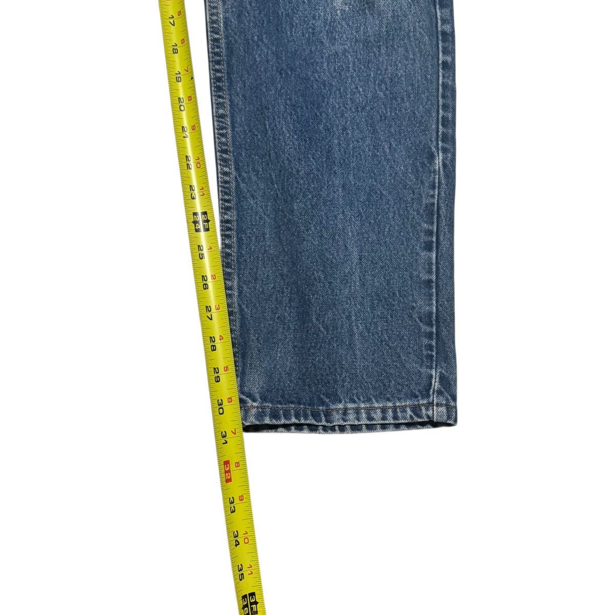 Levi's 1995 Levi's 505 Regular Fit Straight Leg Jeans 37x30.75 Size US 37 - 11 Thumbnail