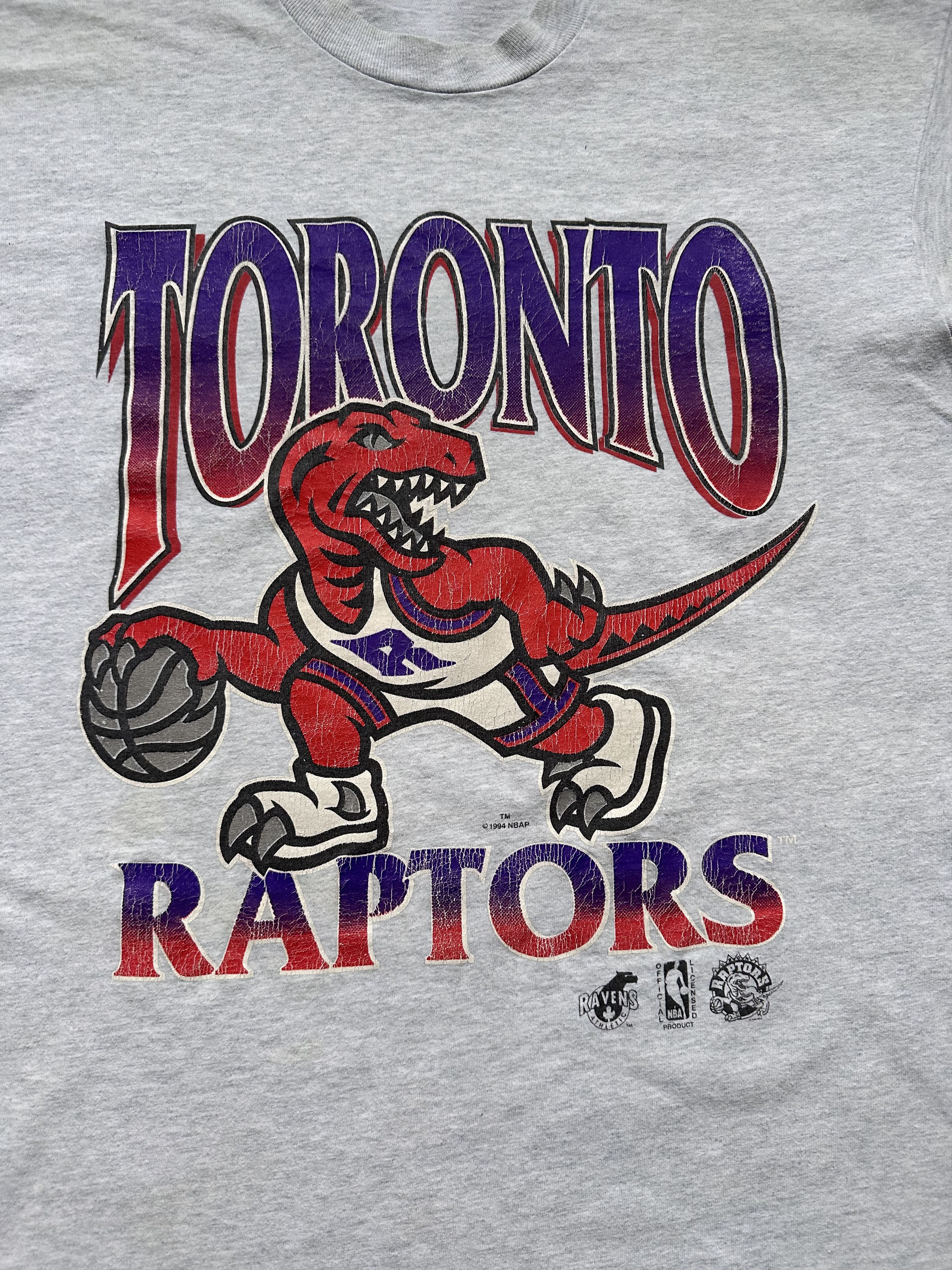 Vintage Toronto Raptors vintage t shirt Size US XL / EU 56 / 4 - 3 Thumbnail