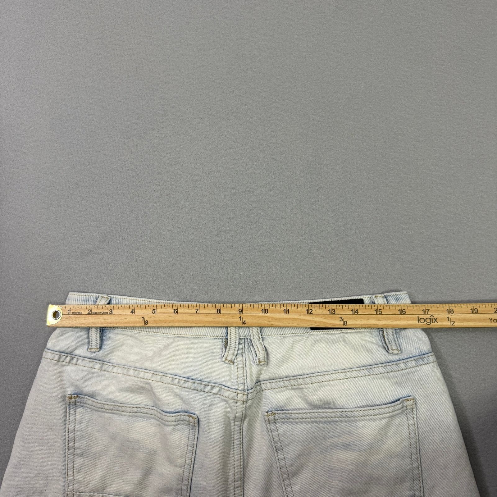 Smoke Rise Smoke Rise Jean Shorts Men's 34 Blue 9" Inseam Distressed Size US 34 / EU 50 - 6 Thumbnail