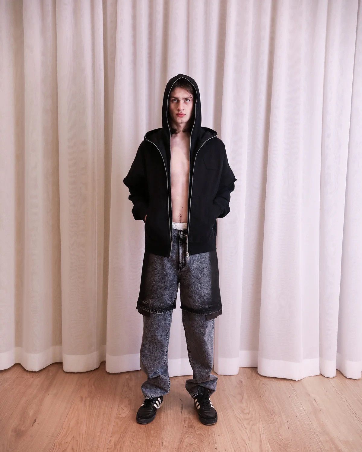 Le Pere le Père Double Hoodie (w/ tag) Size US XL / EU 56 / 4 - 1 Thumbnail
