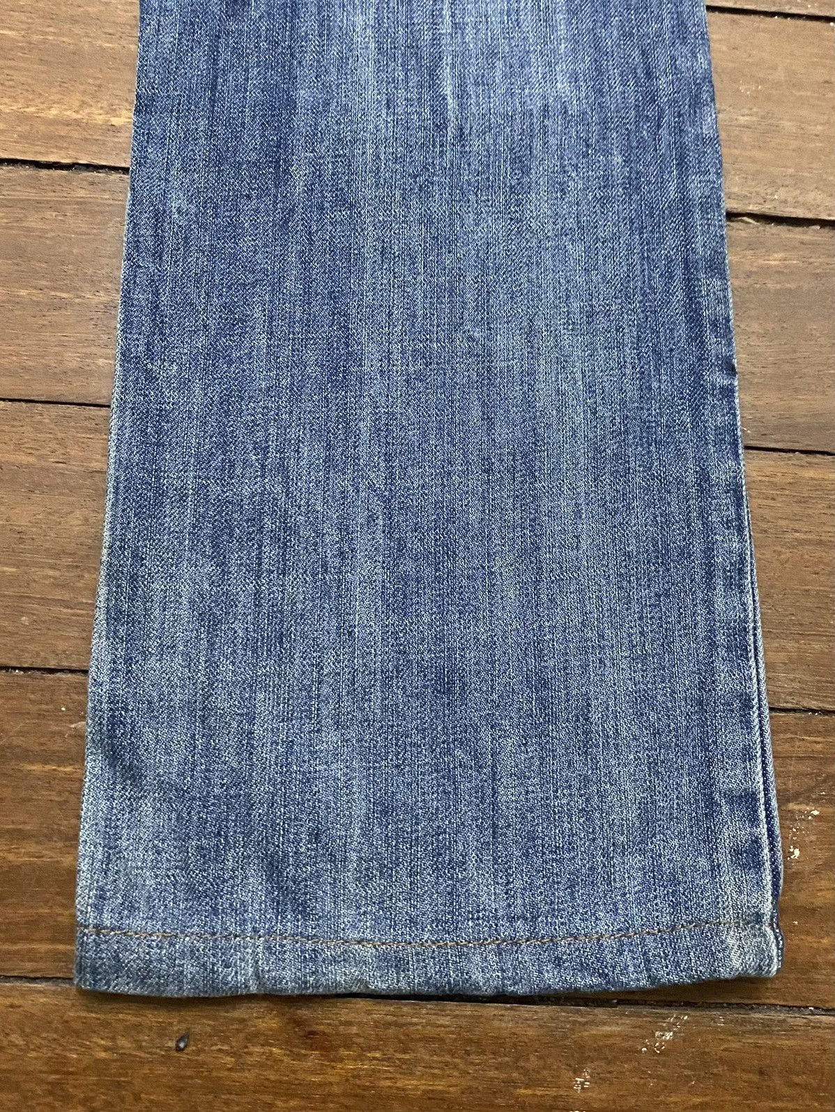 John Galliano Rare Design Vintage Brand John Galliano Flared Jeans 2000s Size US 28 / EU 44 - 8 Thumbnail