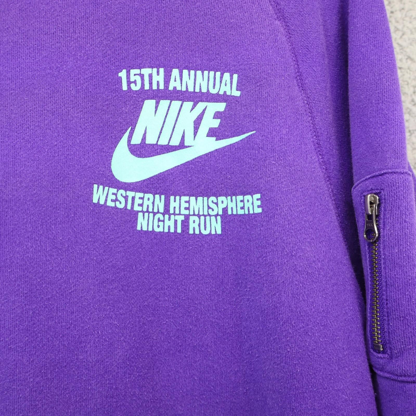 Nike Nike 15th Annual Night Run Western Large Sweatshirt y2k Rare Size US L / EU 52-54 / 3 - 3 Thumbnail