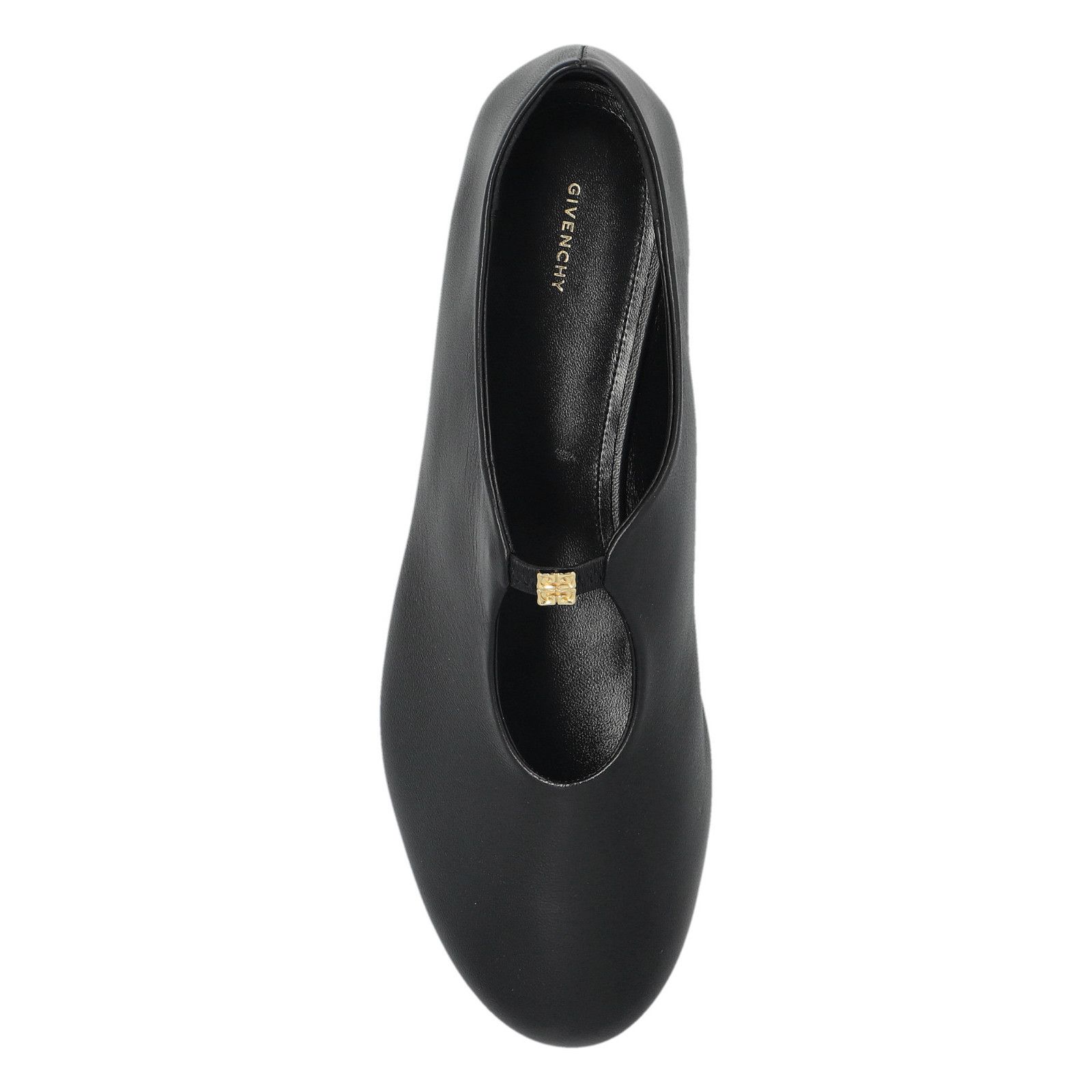 Givenchy GIVENCHY Black Leather Ballerina Loafers New & Authentic (Wo Size US 10 / IT 40 - 4 Thumbnail