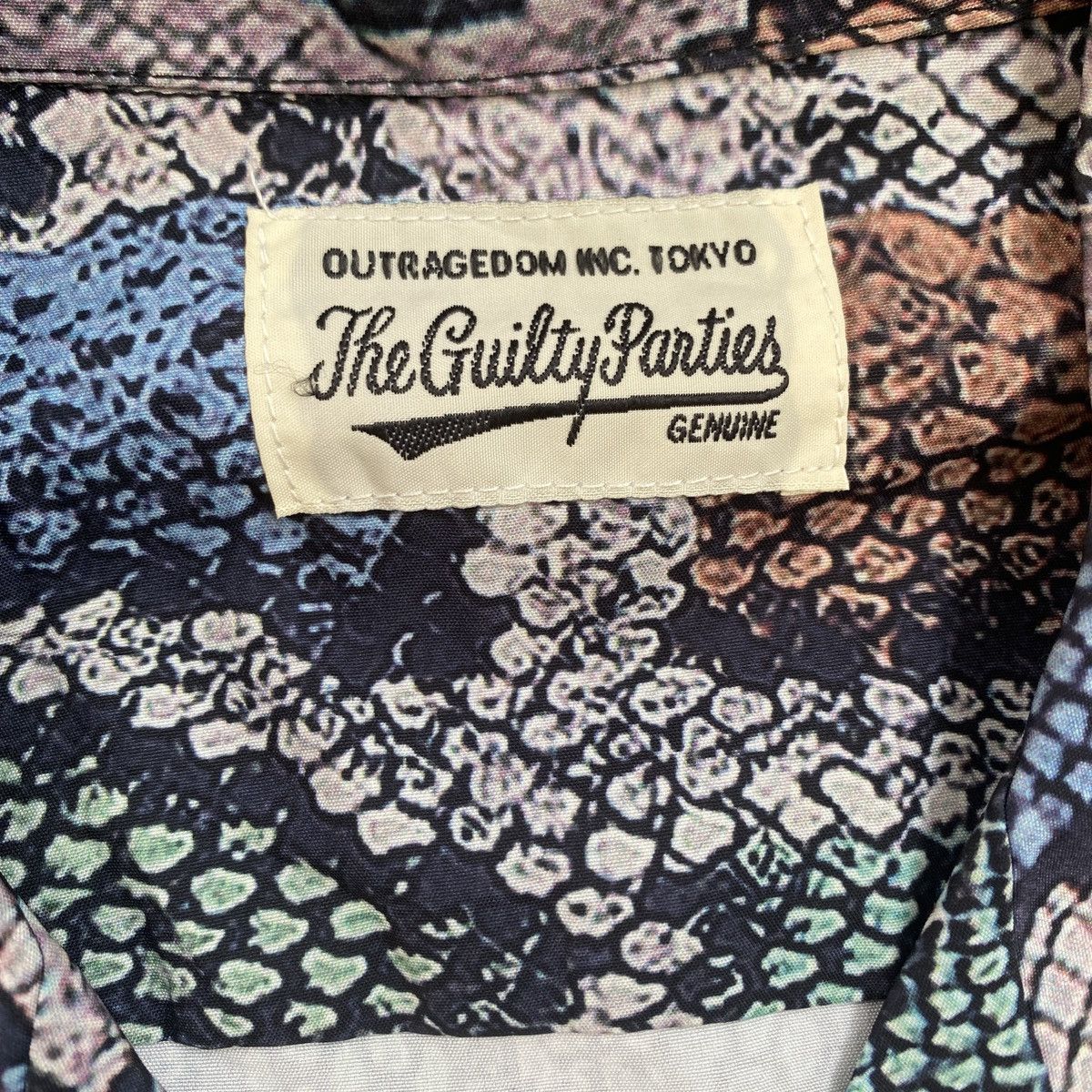Wacko Maria Wackomaria Guilty Parties Snake Patterned Shirt Long Sleeve Size US XL / EU 56 / 4 - 4 Thumbnail