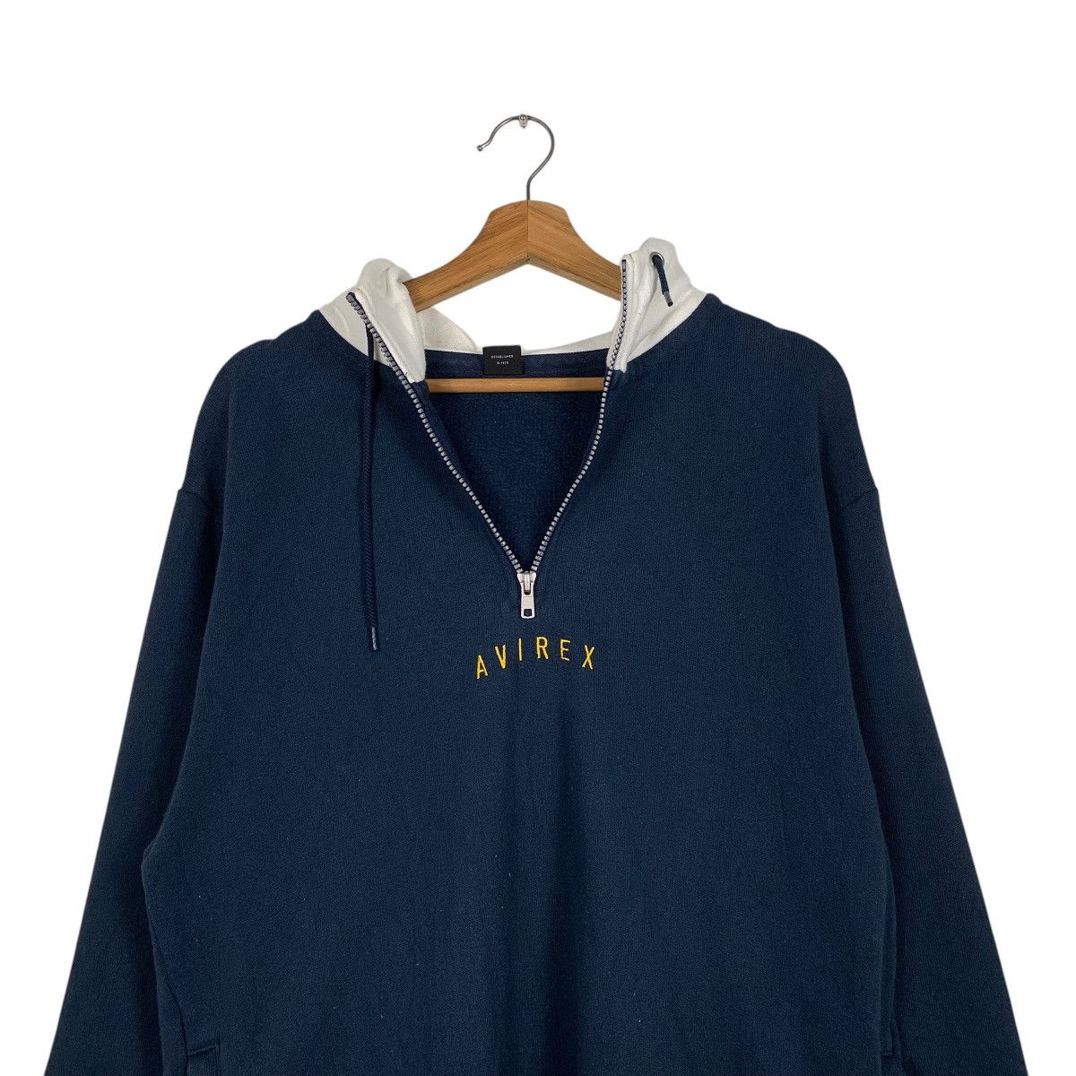 Avirex Avirex Spellout Hoodie Size US L / EU 52-54 / 3 - 11 Thumbnail