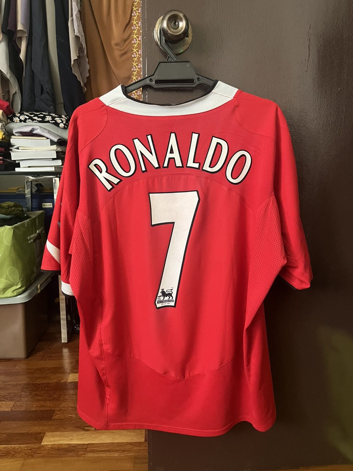 Nike MAN UTD 2005/06 HOME | RONALDO 7 Size US L / EU 52-54 / 3 - 2 Thumbnail