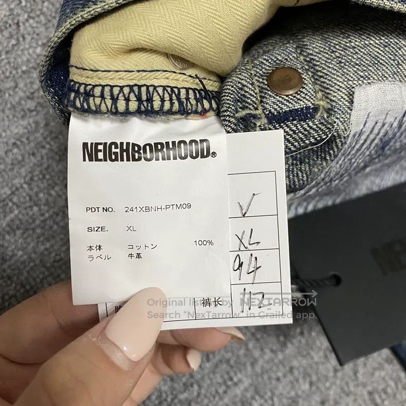 Neighborhood Neighborhood size XL Spring/Summer 24 Washed Destroyed Kin Size US 27 - 6 Thumbnail