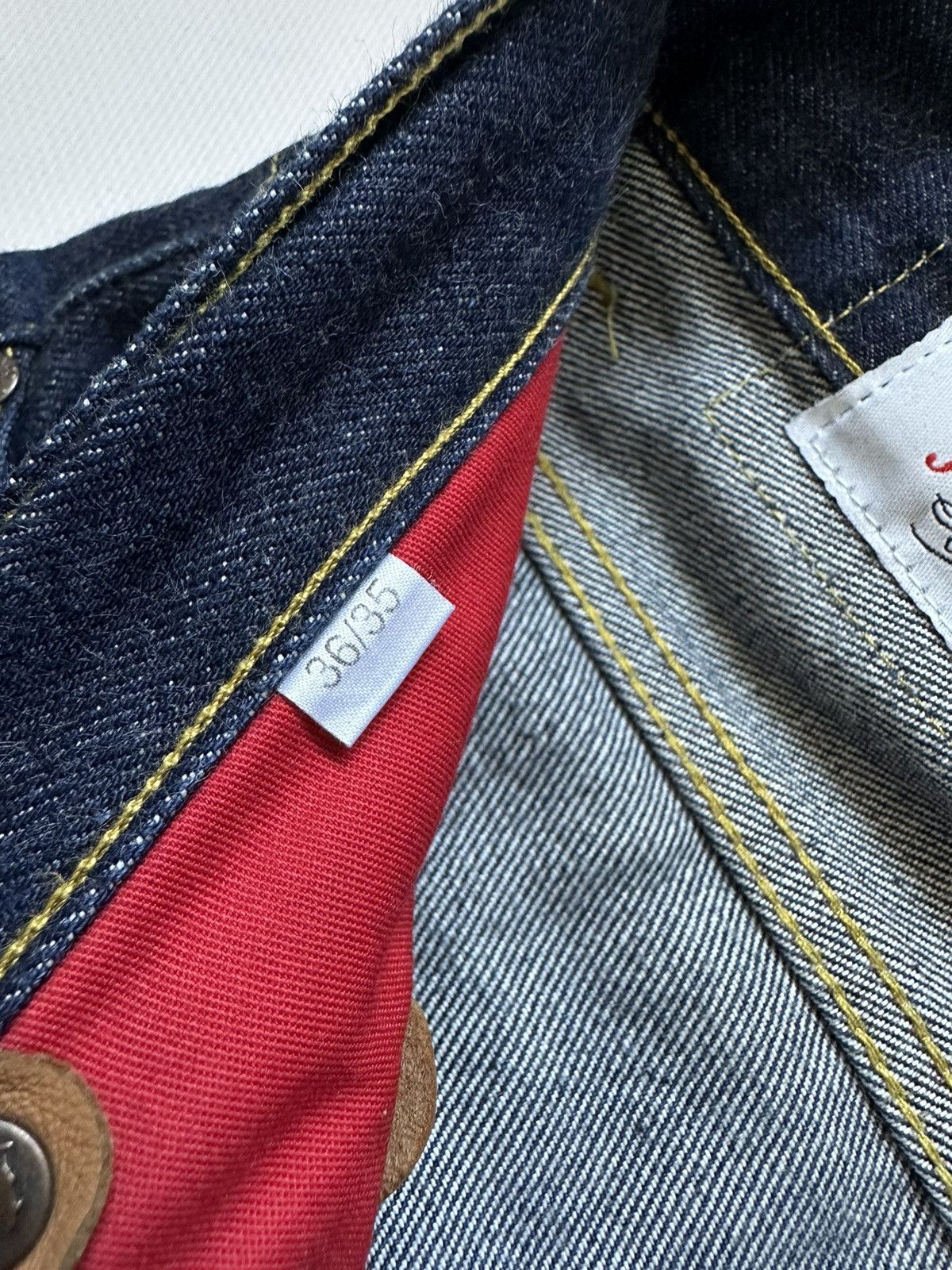 Evisu Joe & Co Jeans Japanese Brand Evisu Style Selvedge Jeans Size US 36 / EU 52 - 18 Thumbnail