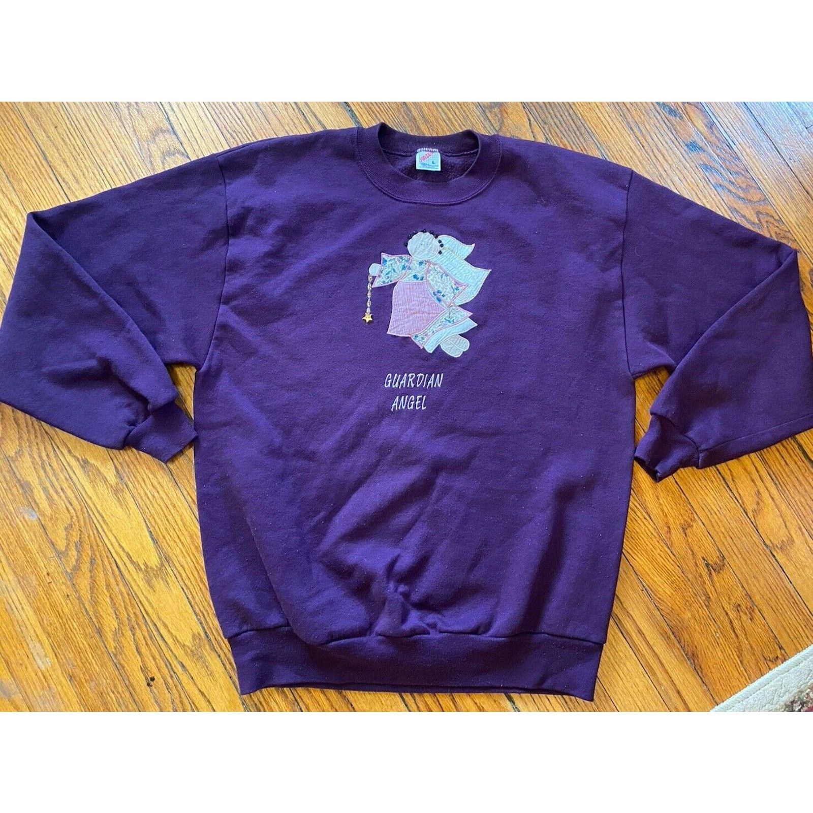 Jerzees VTG Jerzees USA Sweatshirt Guardian Angel Women’s Mens Large Size US L / EU 52-54 / 3 - 1 Thumbnail