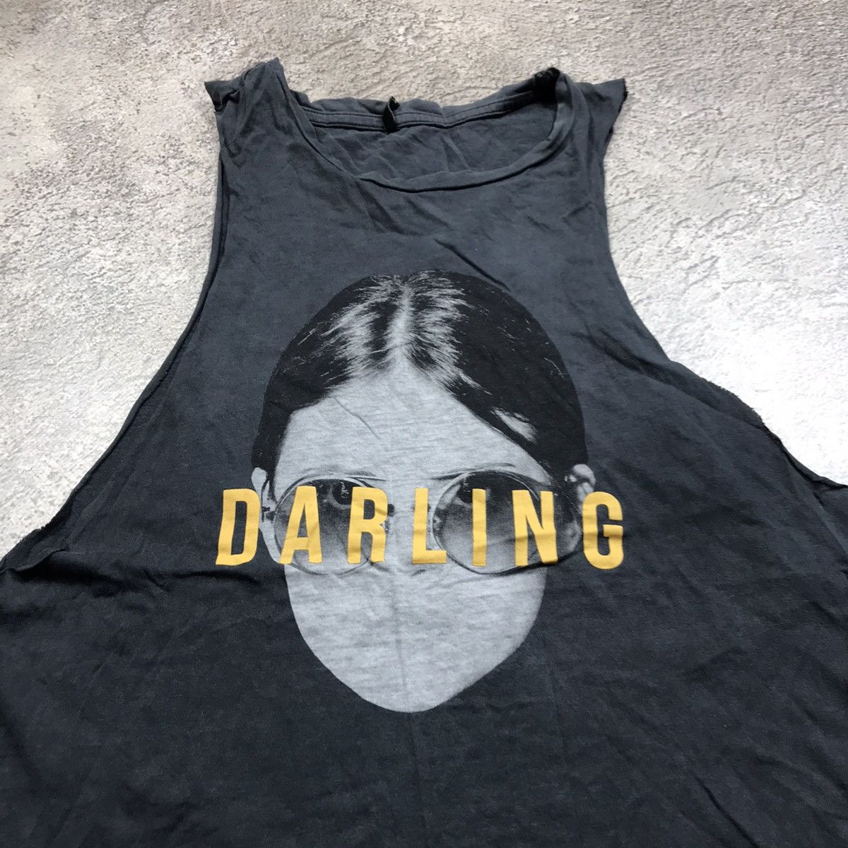 Vintage Vintage 90s Y2K Darling Graphic Tank Top Grunge Tapered S Size US S / EU 44-46 / 1 - 3 Thumbnail