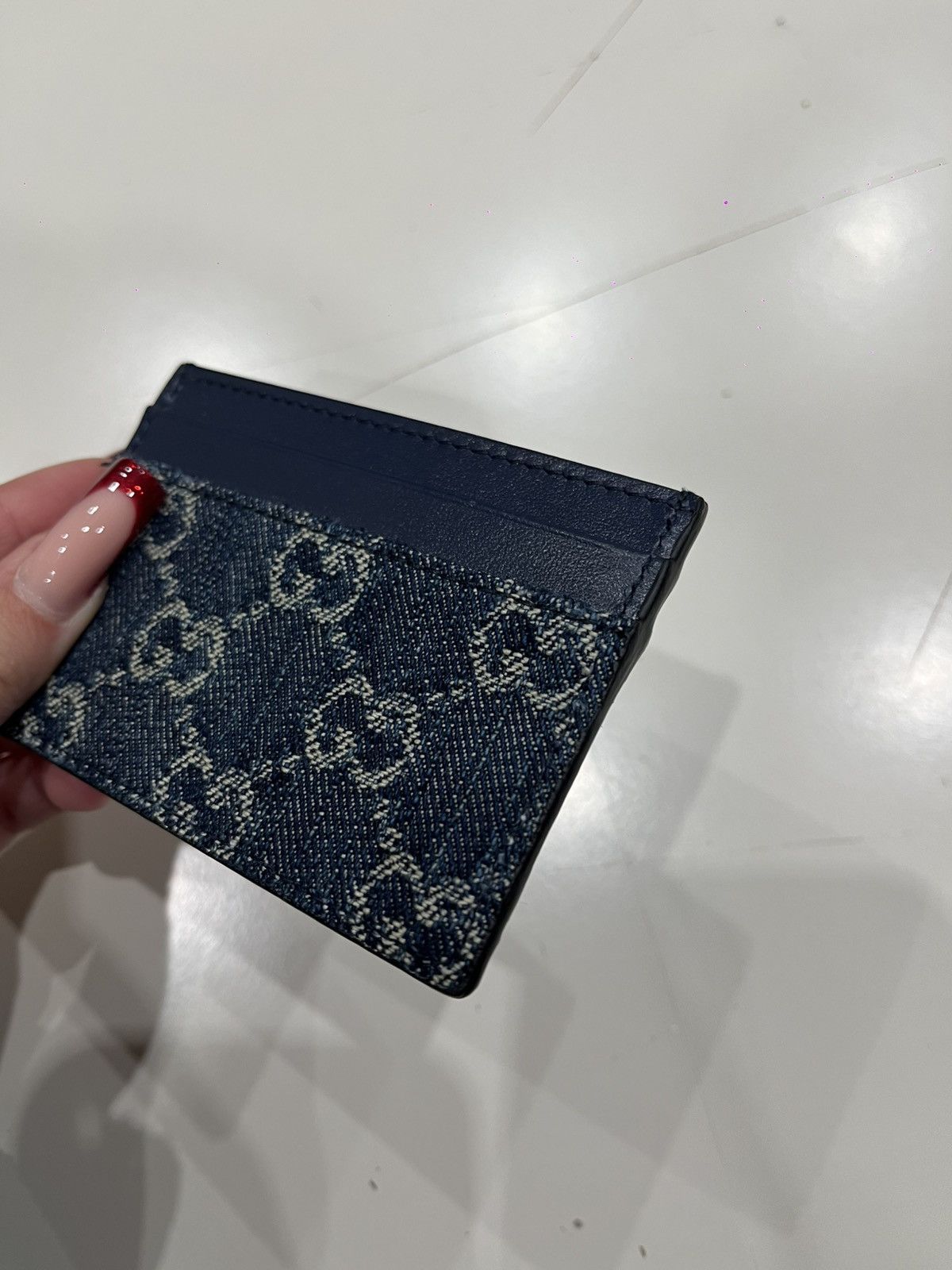 Gucci Gucci GG Supreme Denim Size ONE SIZE - 5 Thumbnail