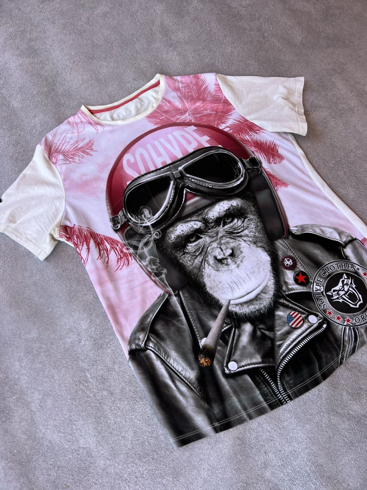 Hysteric Glamour VTG Adult Hysteric Glamour Style Smoke Weed Woshed Tee Size US M / EU 48-50 / 2 - 3 Thumbnail