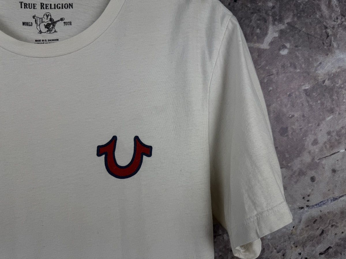 True Religion True Religion Buddha Graphic T-Shirt Cream Tee Big Logo Size US M / EU 48-50 / 2 - 6 Thumbnail